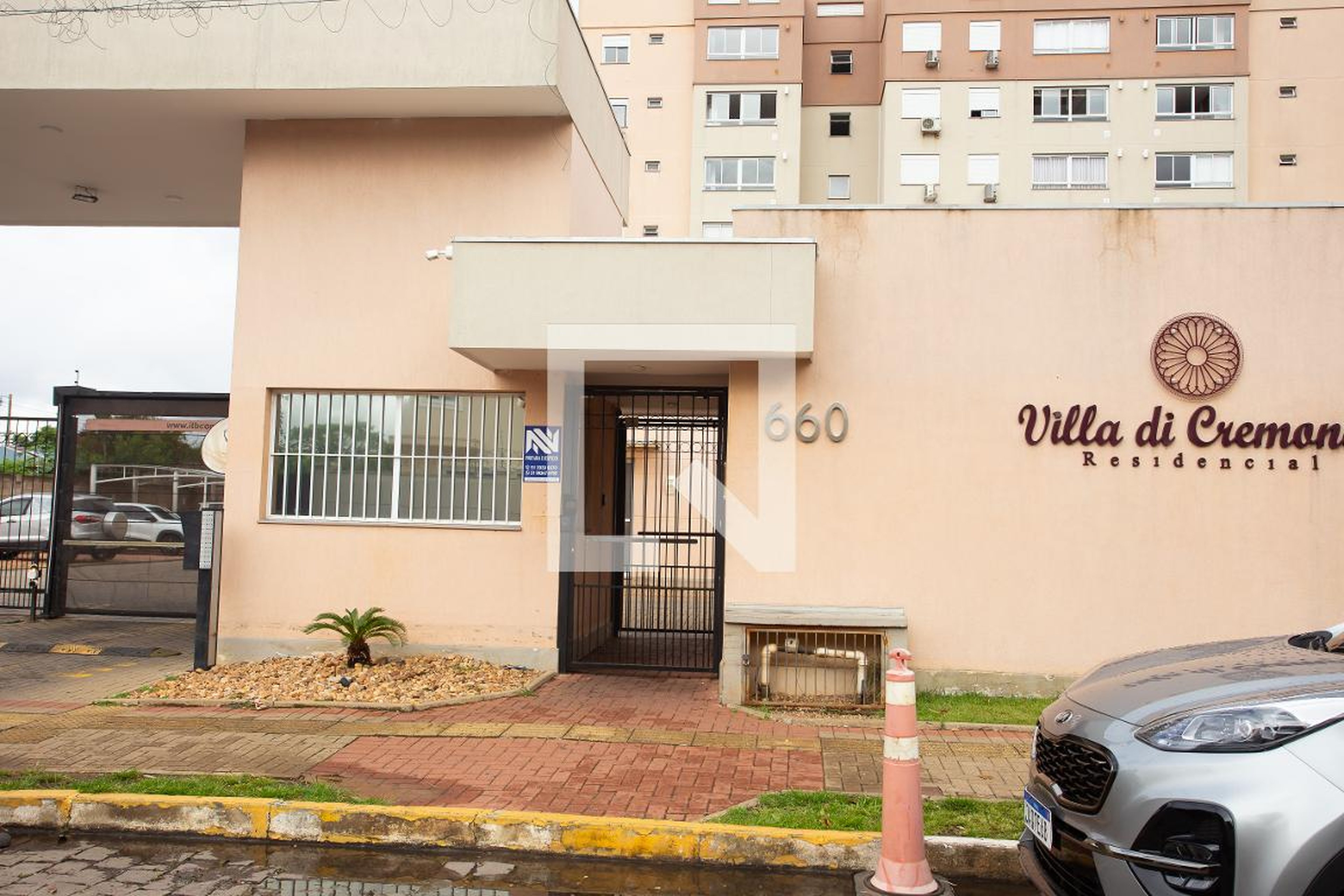 Fachada do condomínio Residencial Villa di Cremona