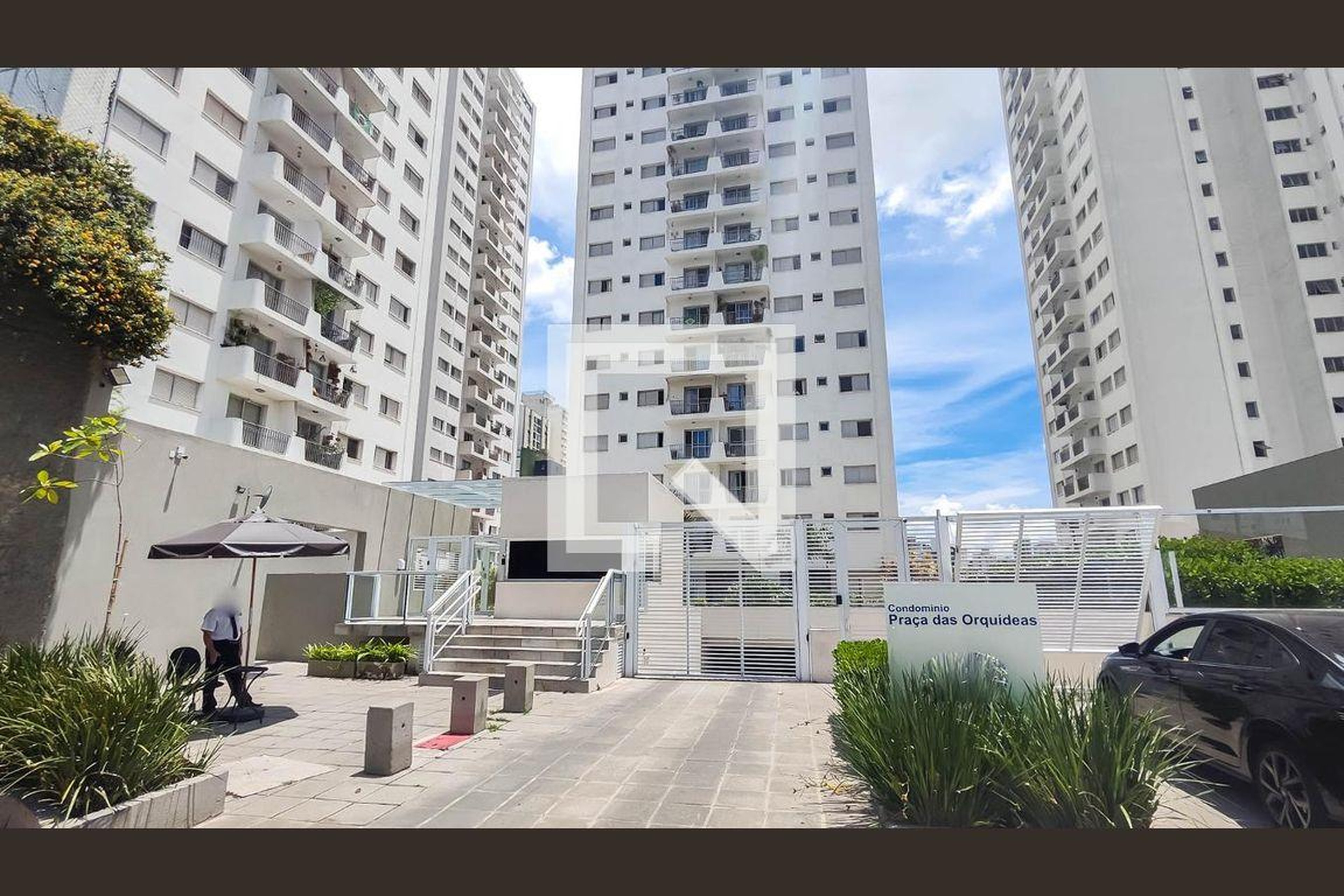 Fachada do Prédio Condomínio Praça das Orquídeas