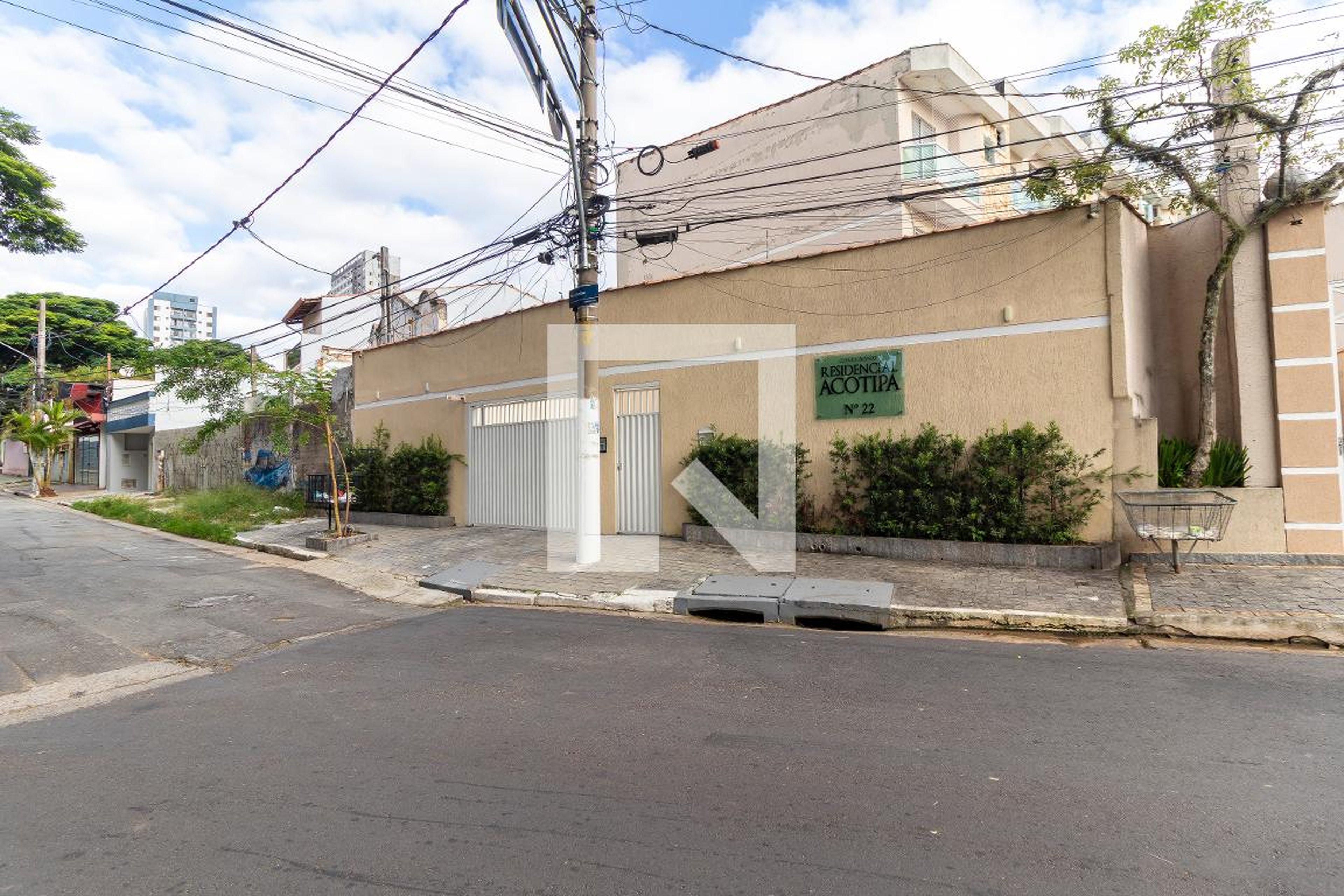 Fachada do Condomínio Residencial Acotipa