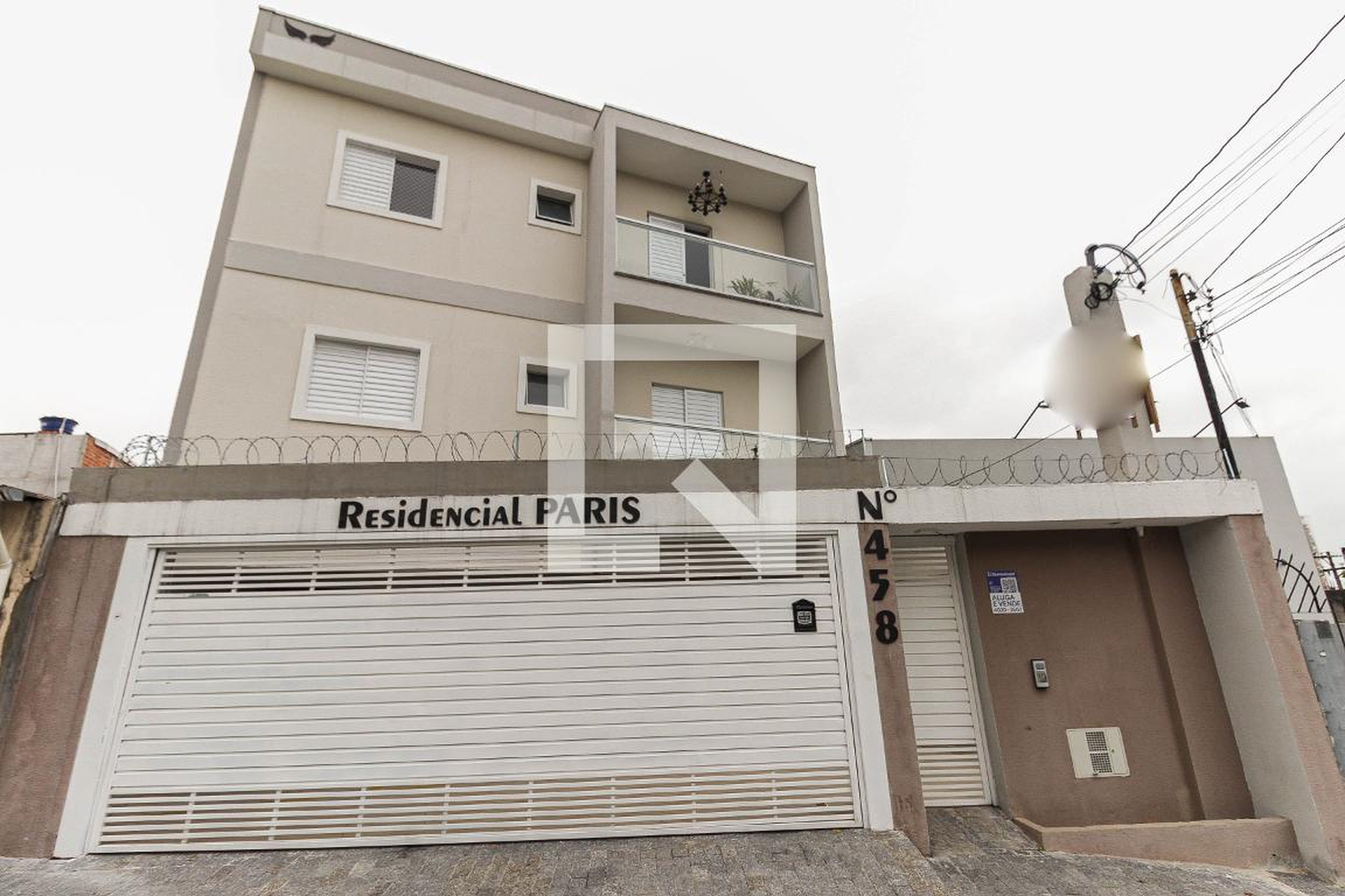 Fachada do Prédio Residencial Paris