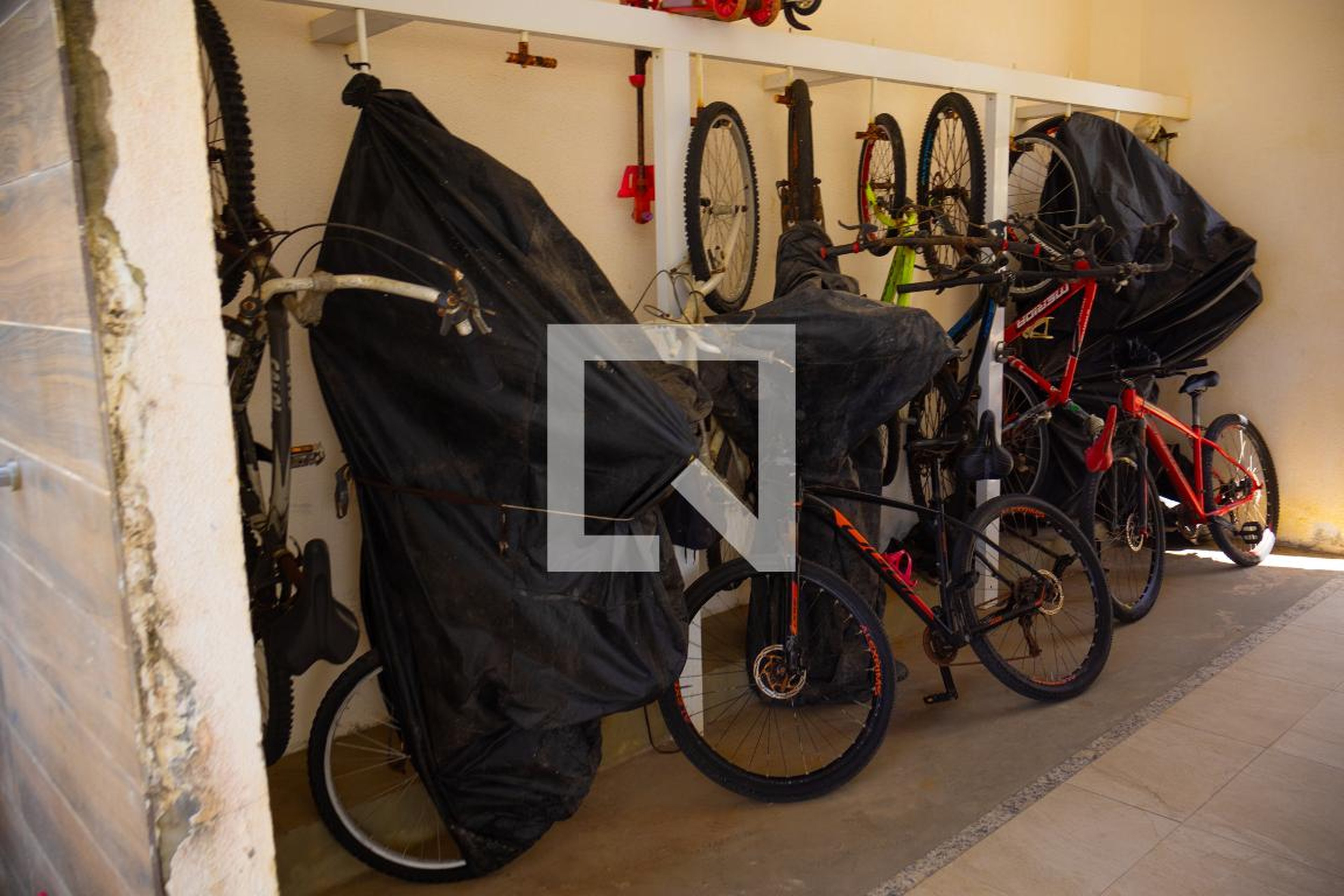 bicicletario - Residencial Ilha de Santorini