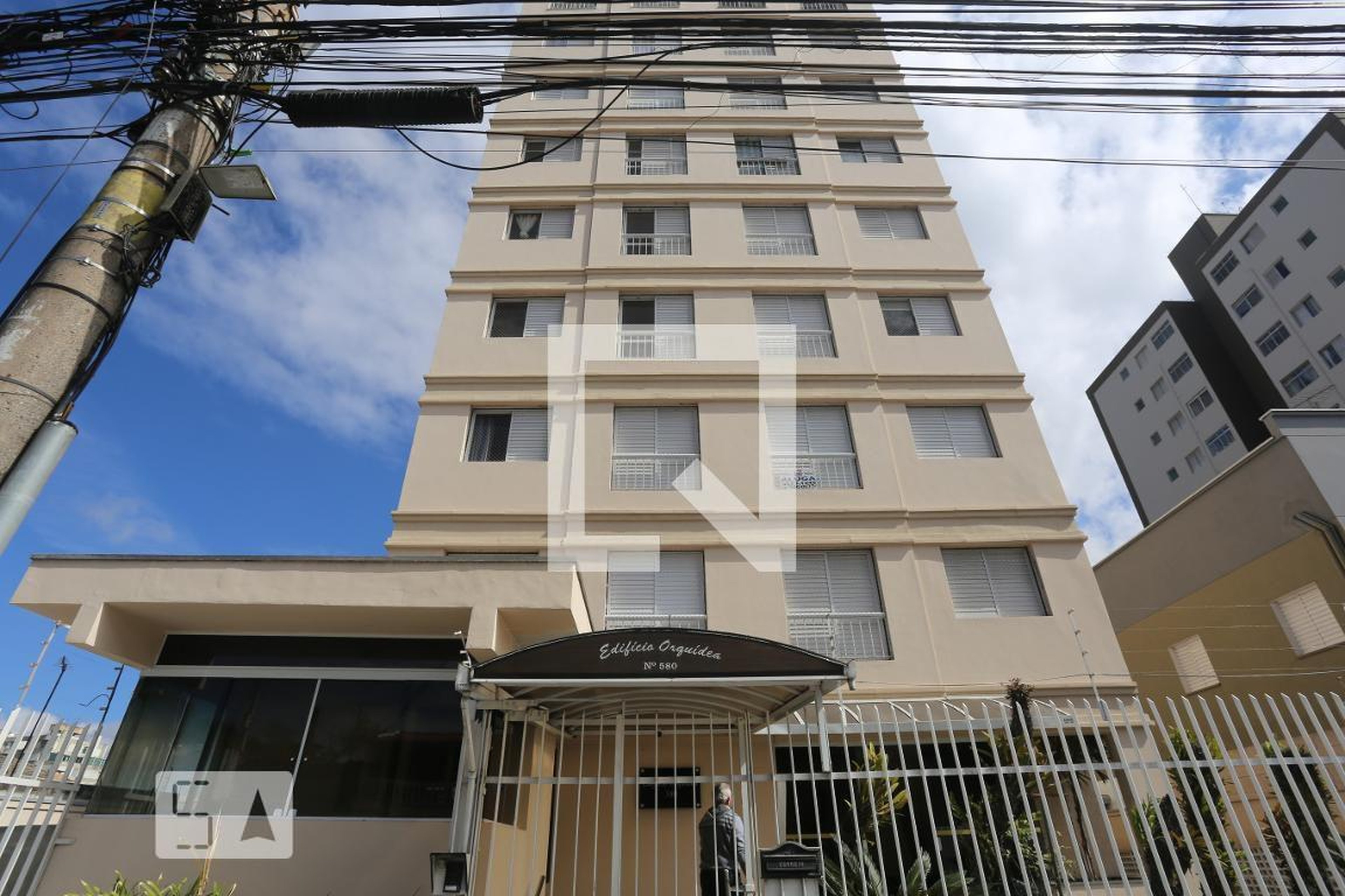 Fachada do Prédio Condomínio Orquidea