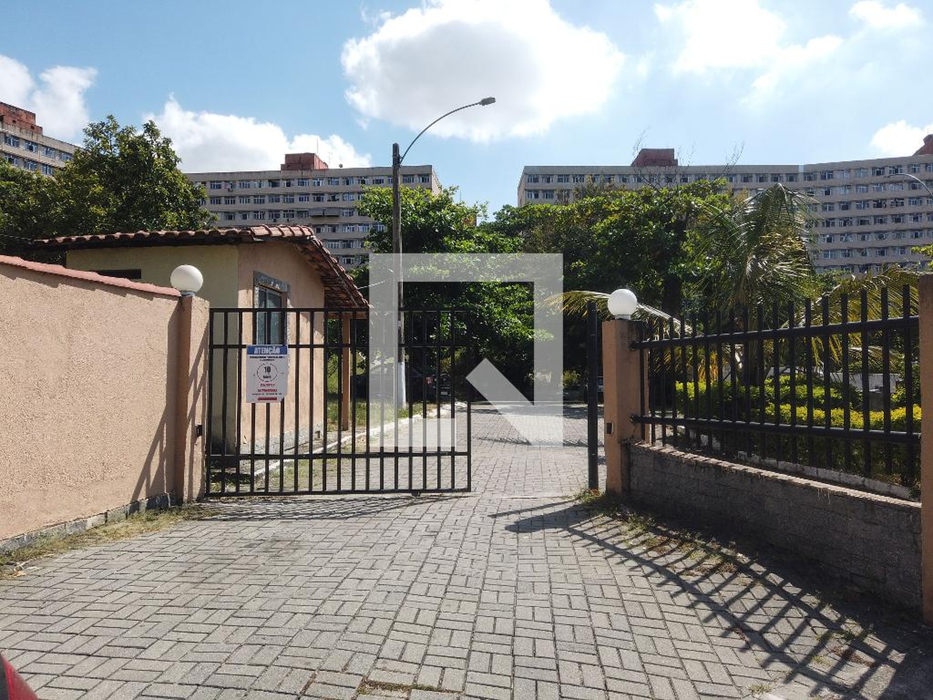 Fachada do Condomínio Condomínio Mirante da Taquara