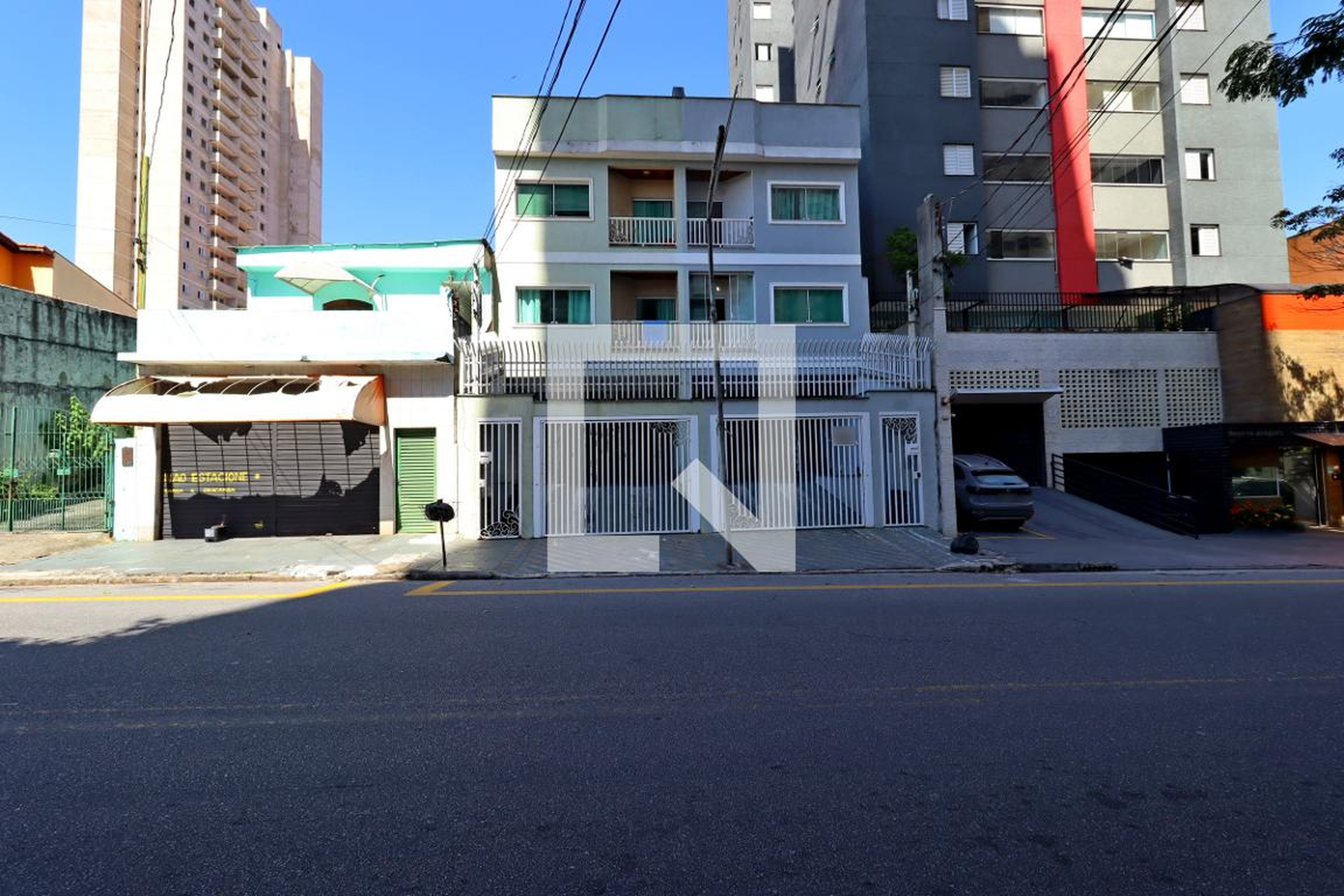 Fachada Condomínio em Rua Araguaia, 104