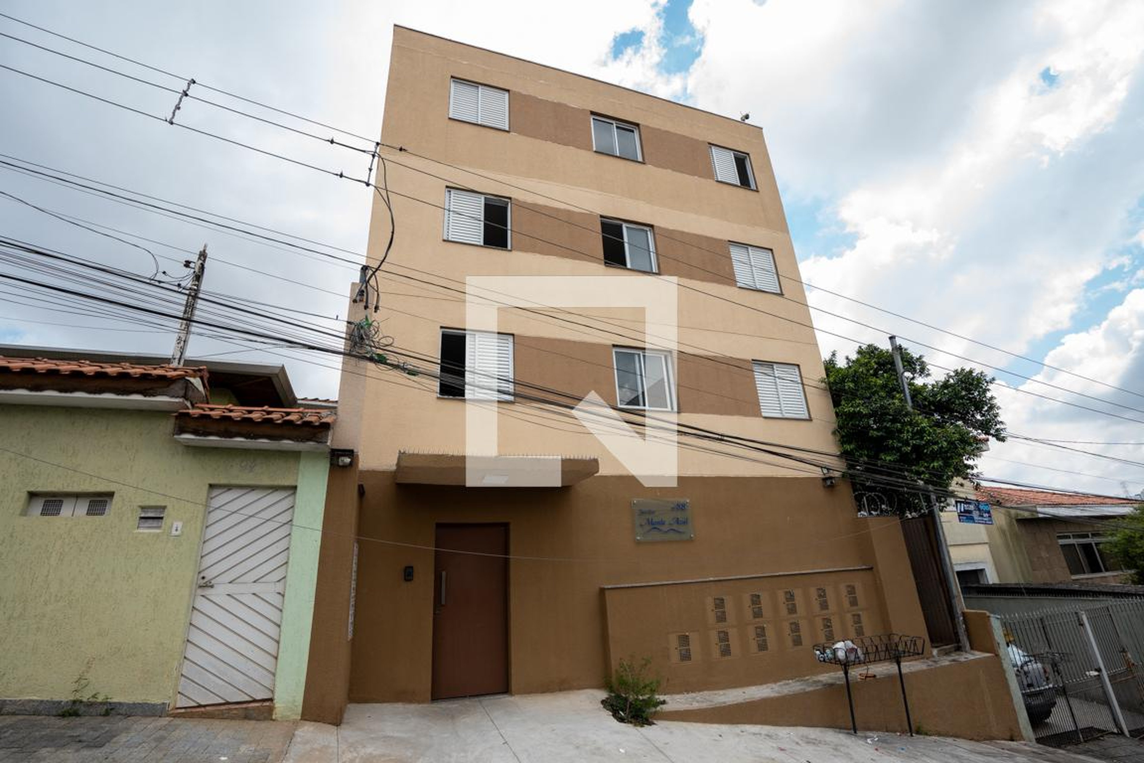 Fachada do Prédio Edifício Monte Azul