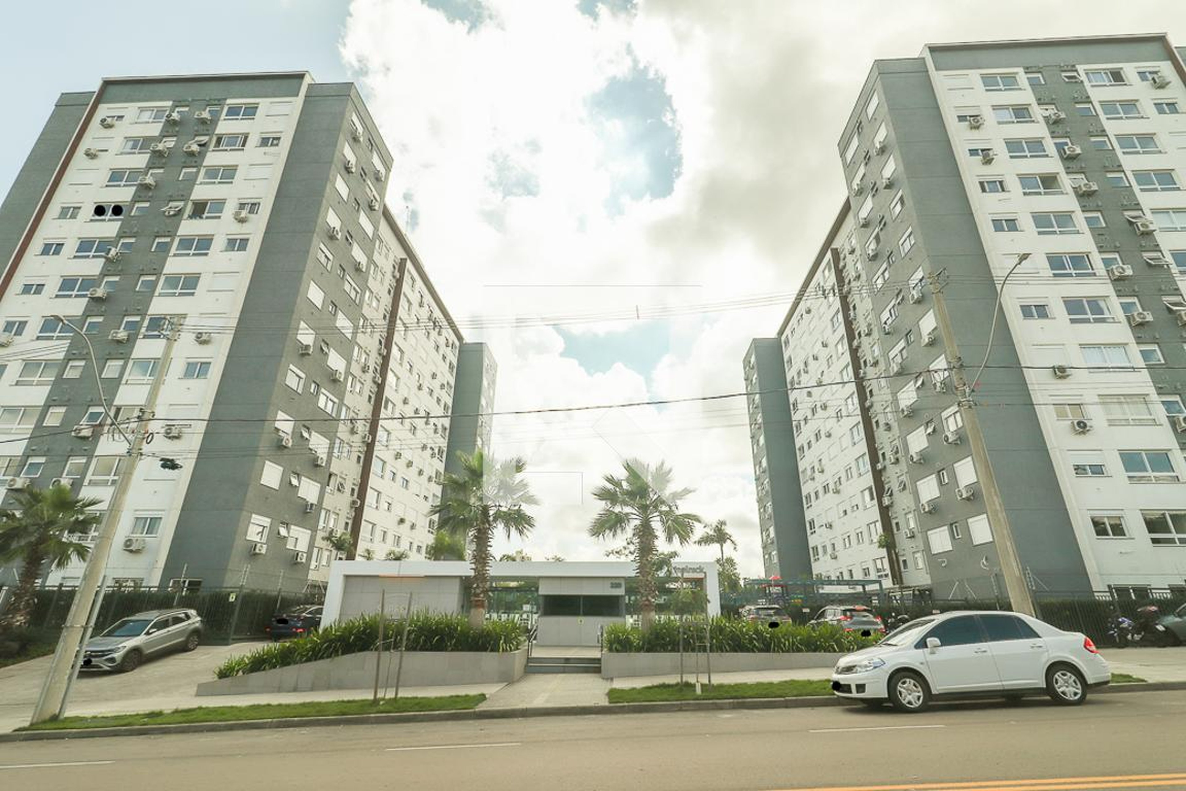 Fachada Condomínio em Rua Jayr Amaury Koebe, 200