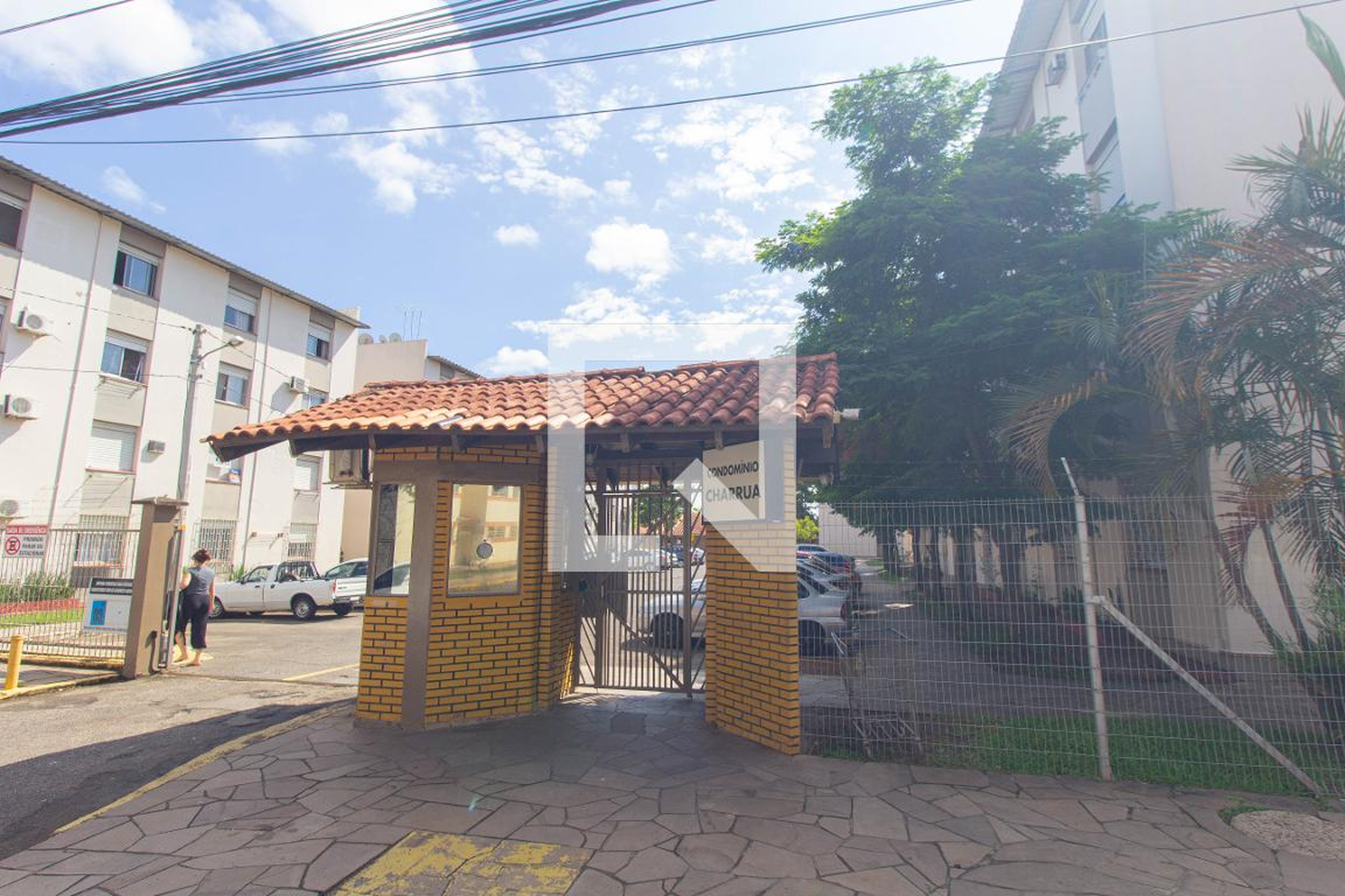Fachada Condomínio em Rua São Bernardo, 100