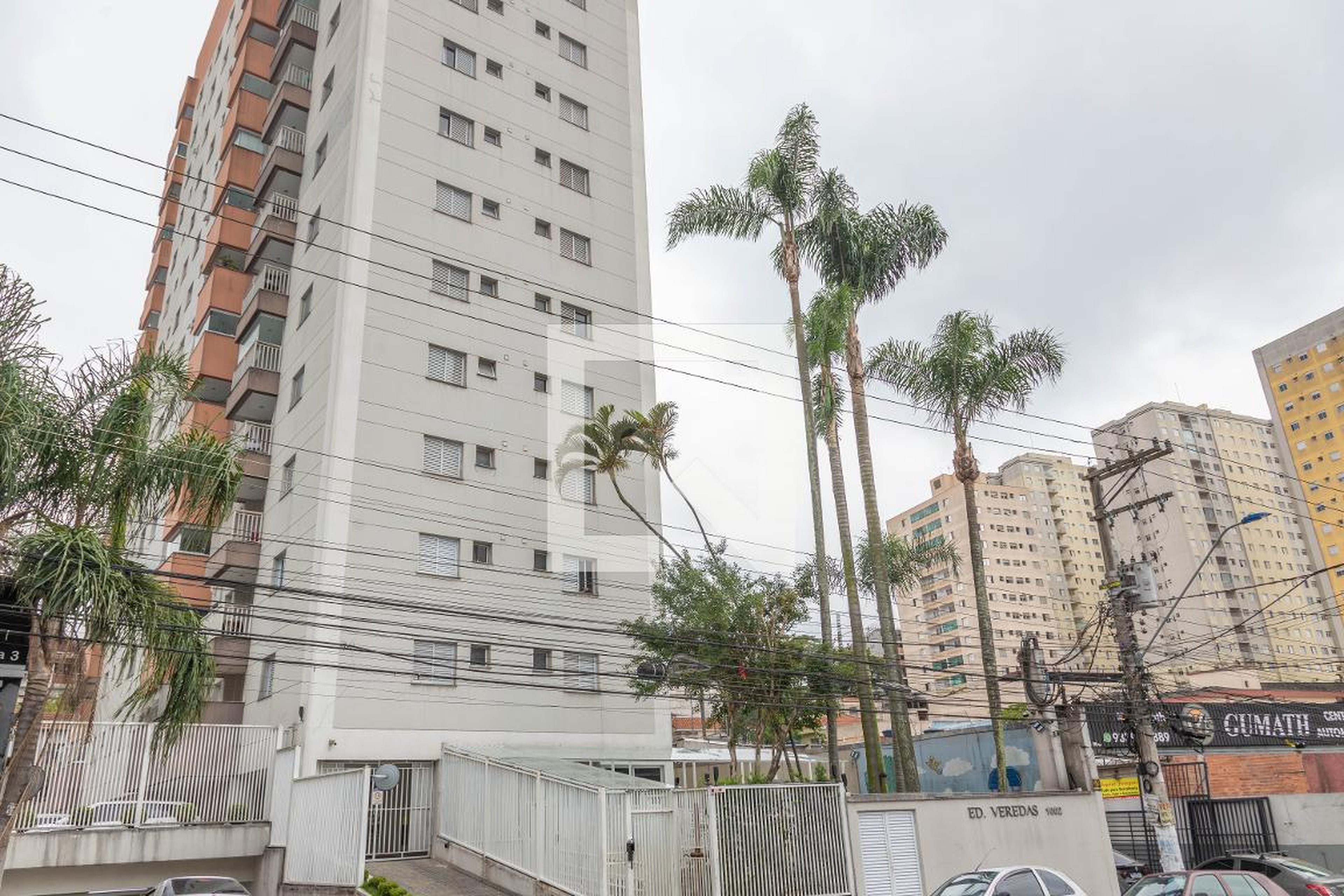 Fachada do condomínio Edifício Veredas
