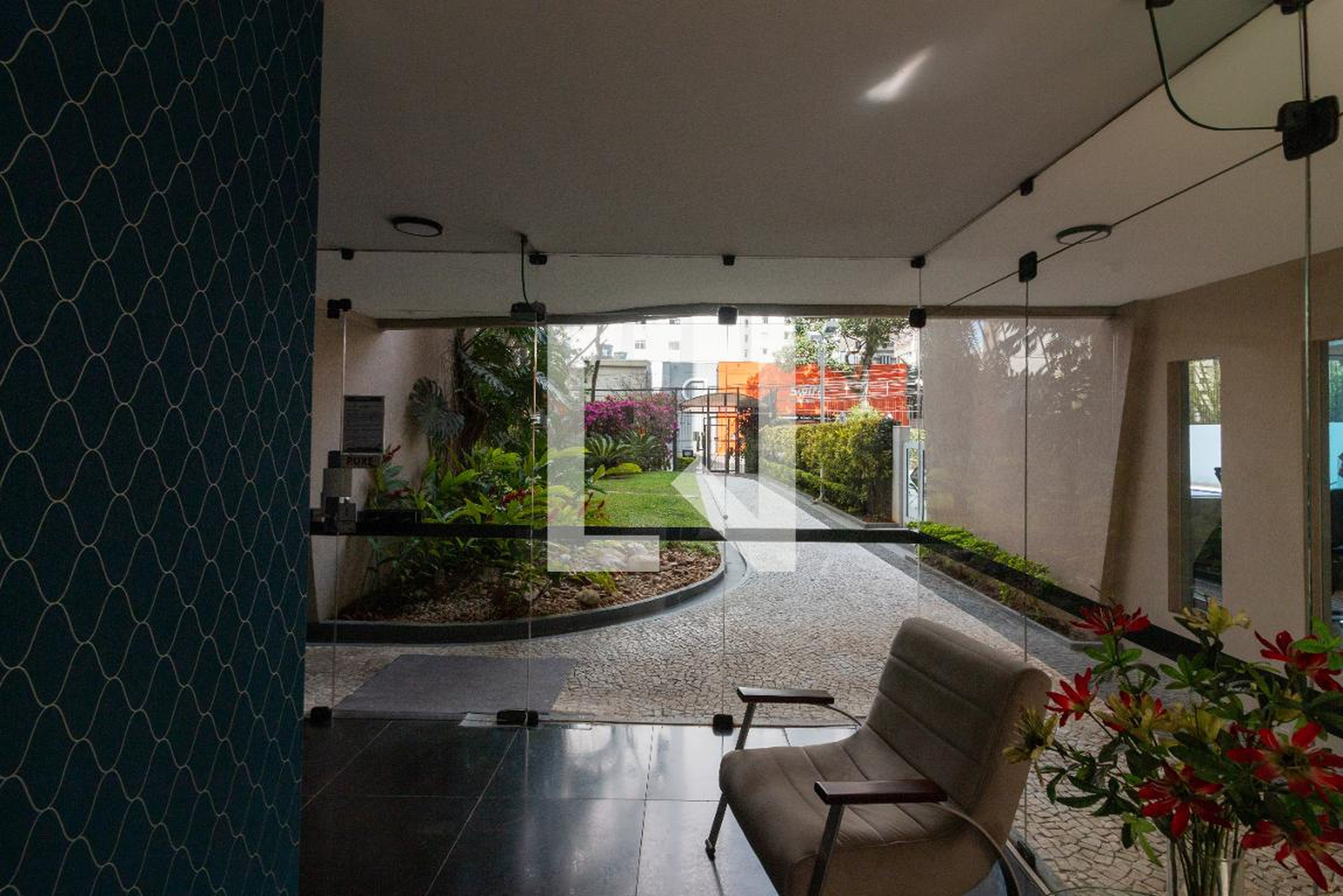 Hall de entrada - Edifício Leblon