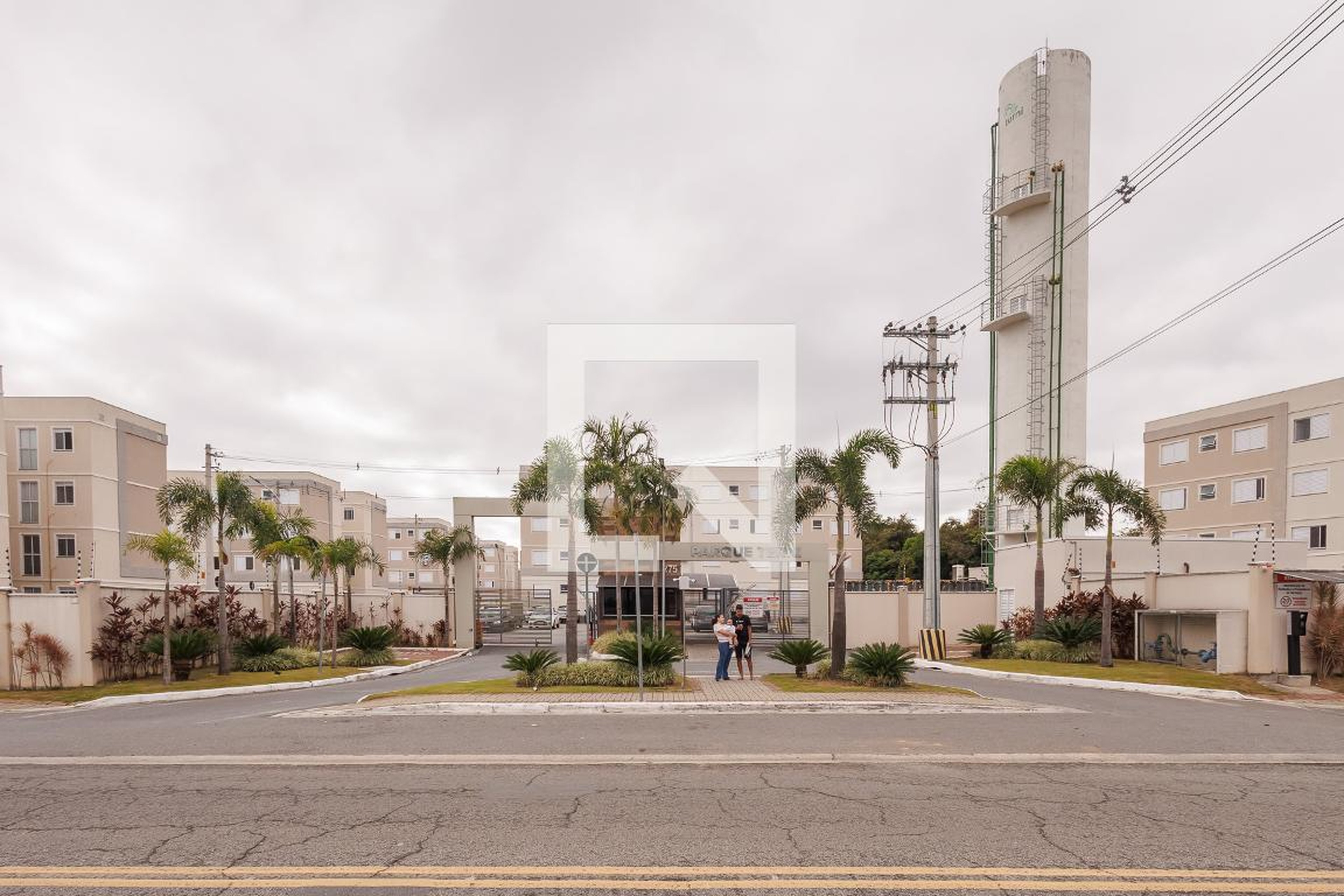 Fachada do condomínio Condomínio Parque Terni