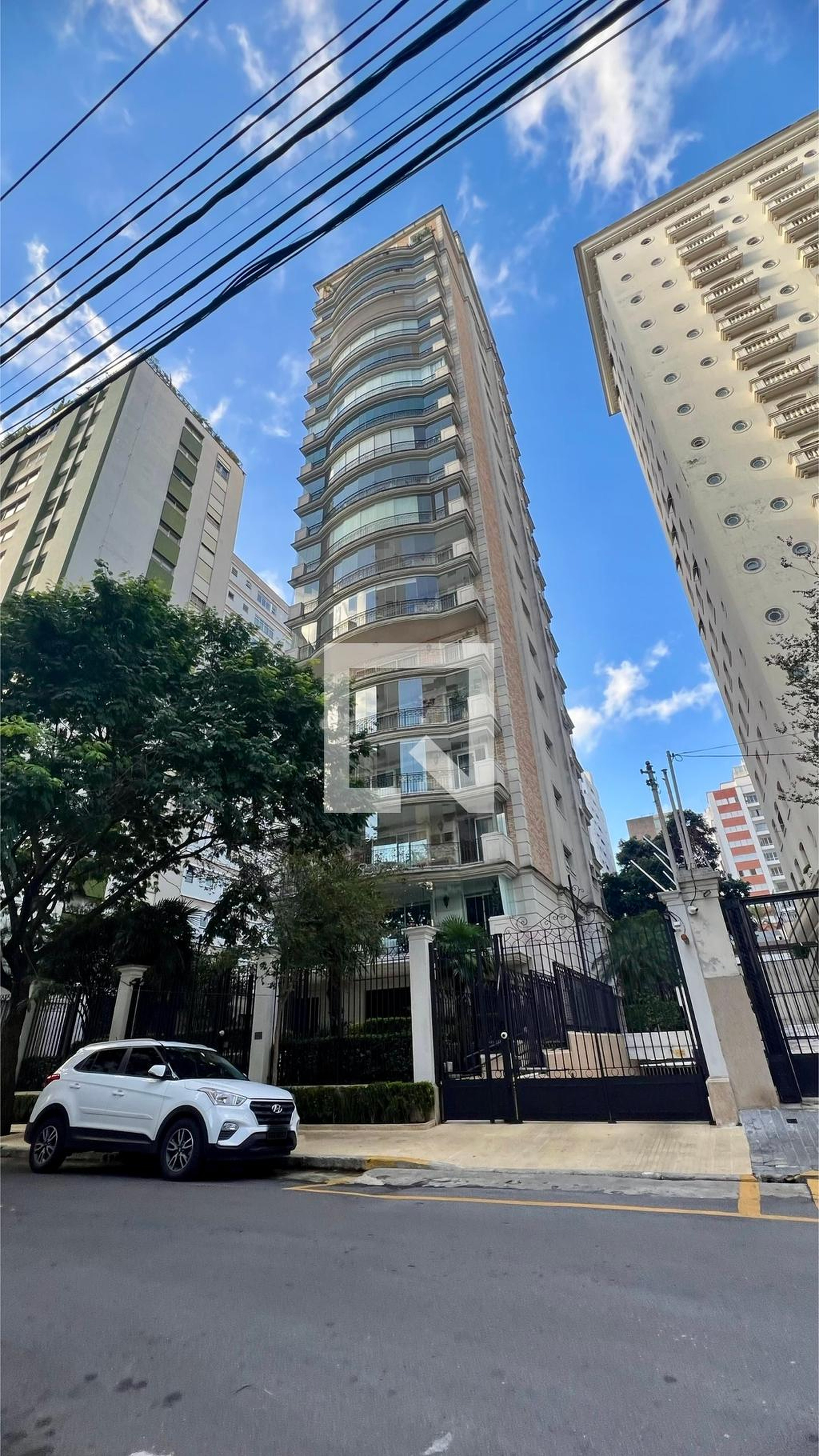 Fachada Condomínio Lindenberg Jardim Paulista