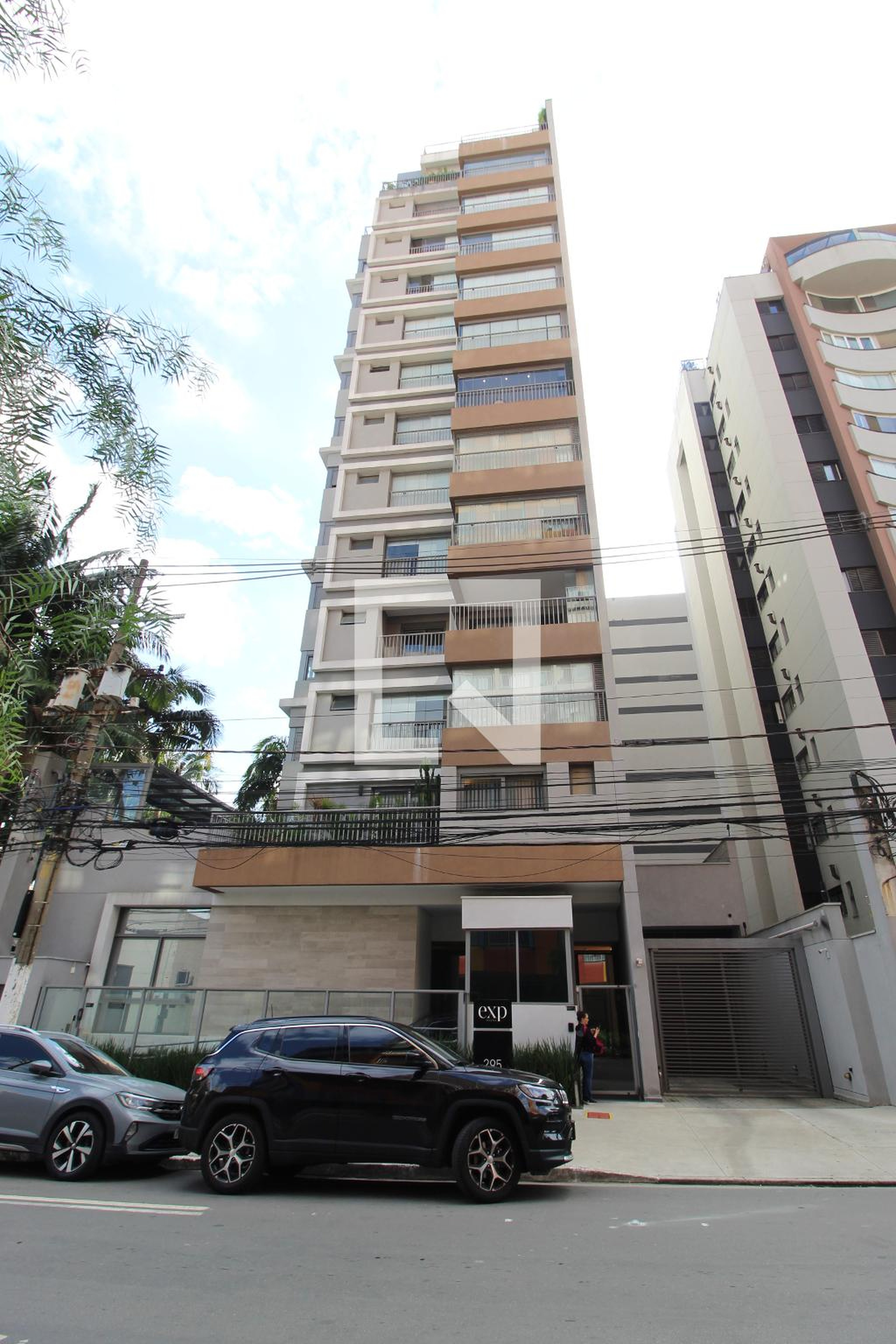 Fachada do Prédio Condomínio Exp Moema