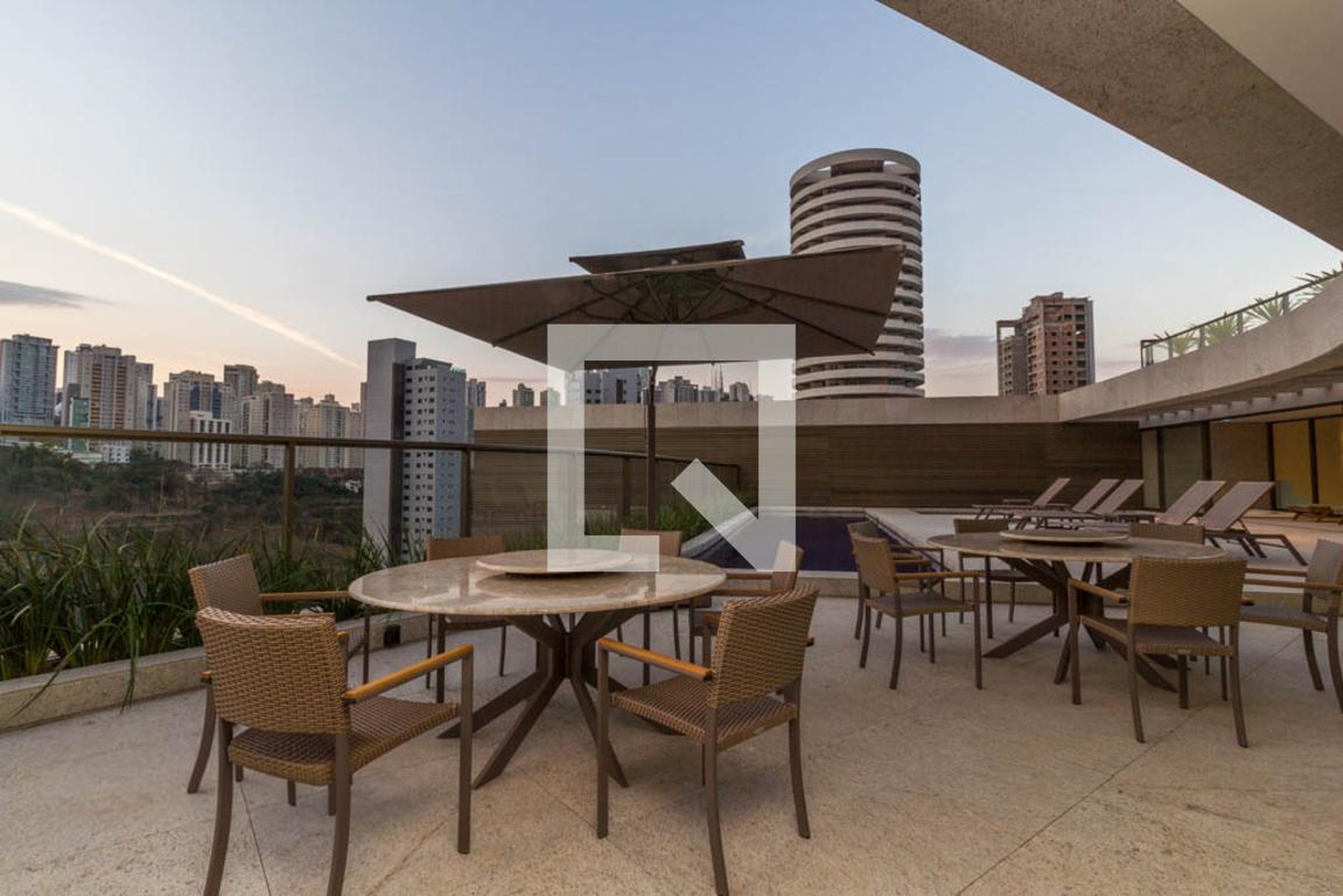 Área externa - Residencialedifício Terra