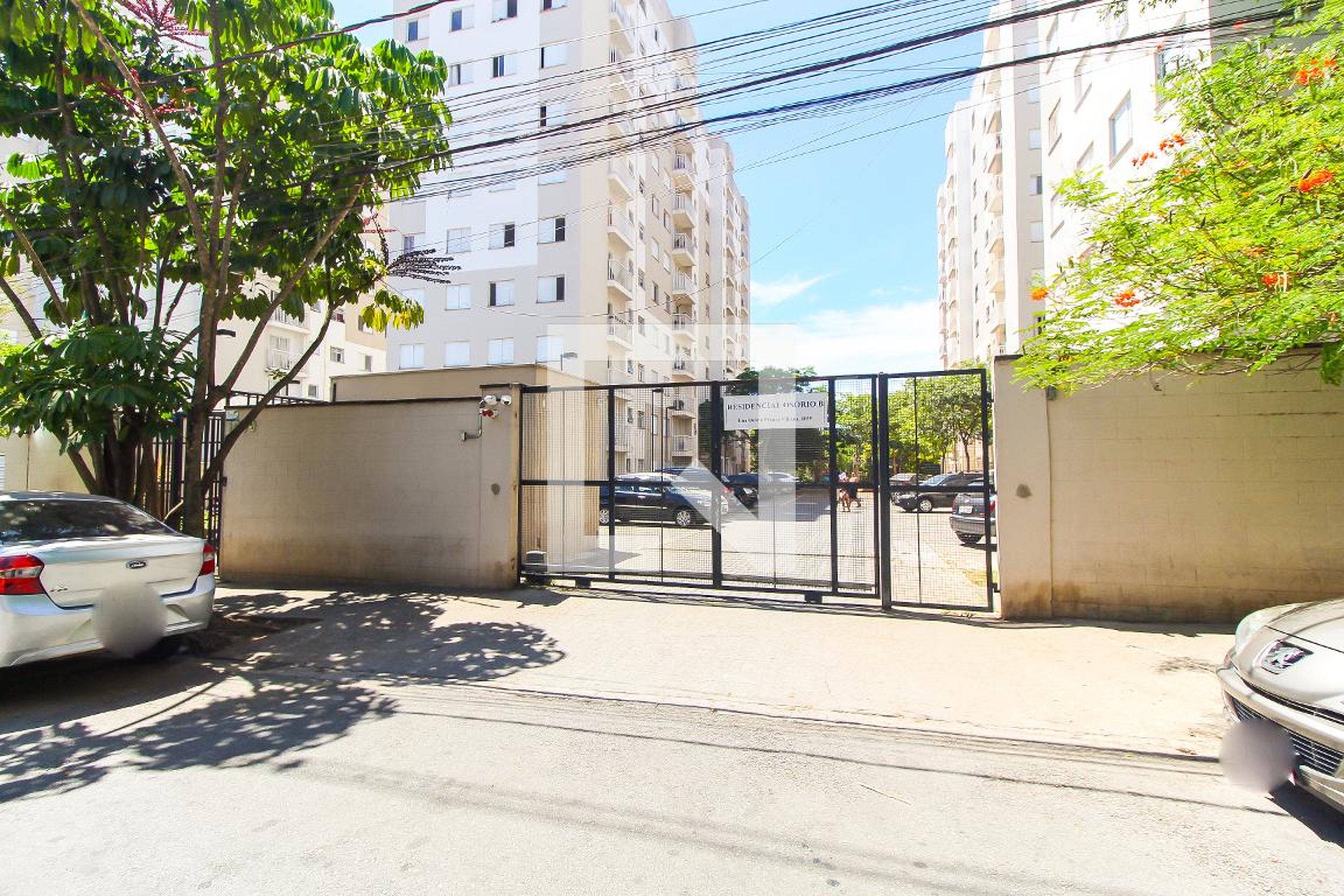 Fachada Condomínio em Rua Osório Franco Vilhena, 0