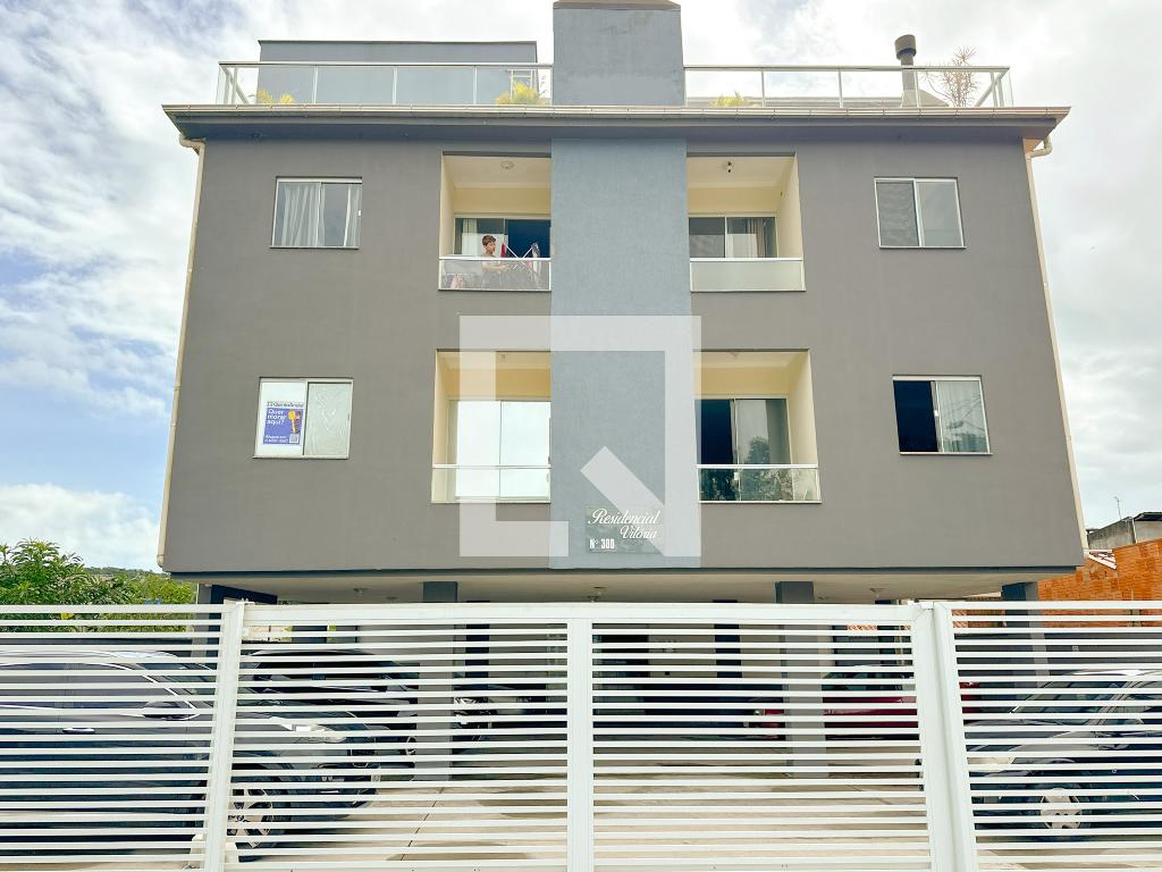 Fachada Condomínio em Servidão José Cassol, 300