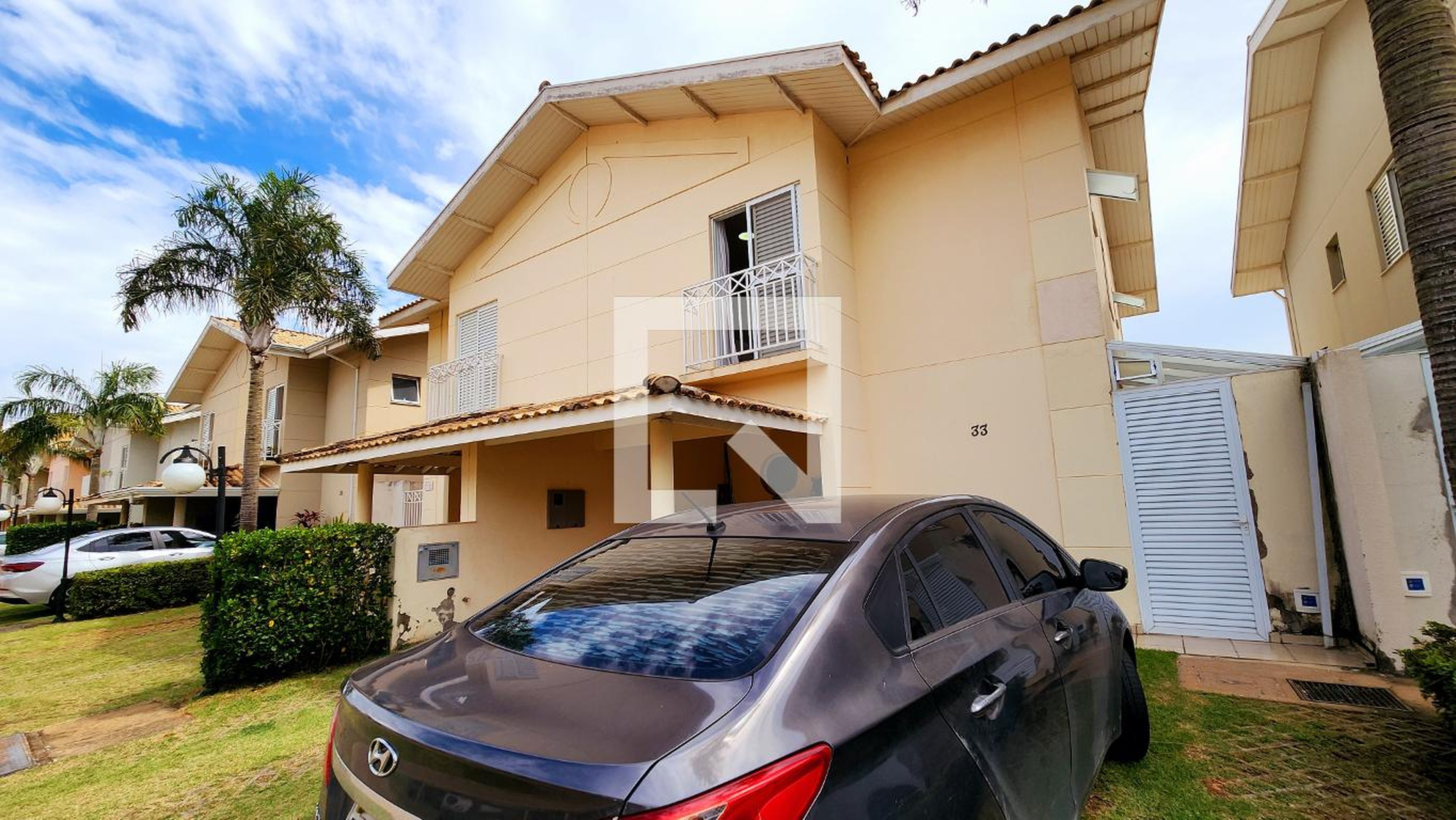 Fachada Condomínio Chácara das Palmeiras Imperiais