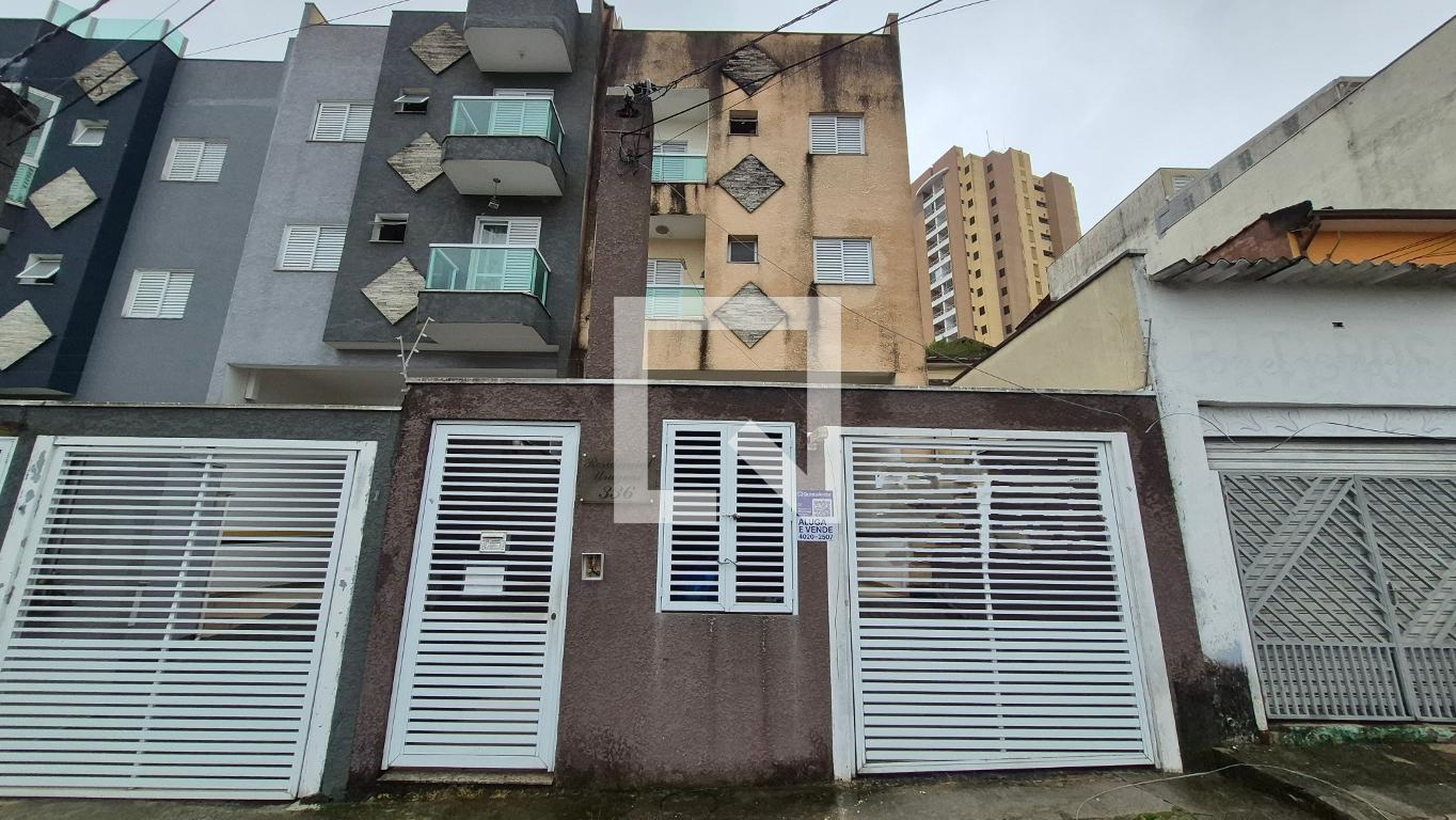 Fachada Condomínio em Rua Uruguai, 336