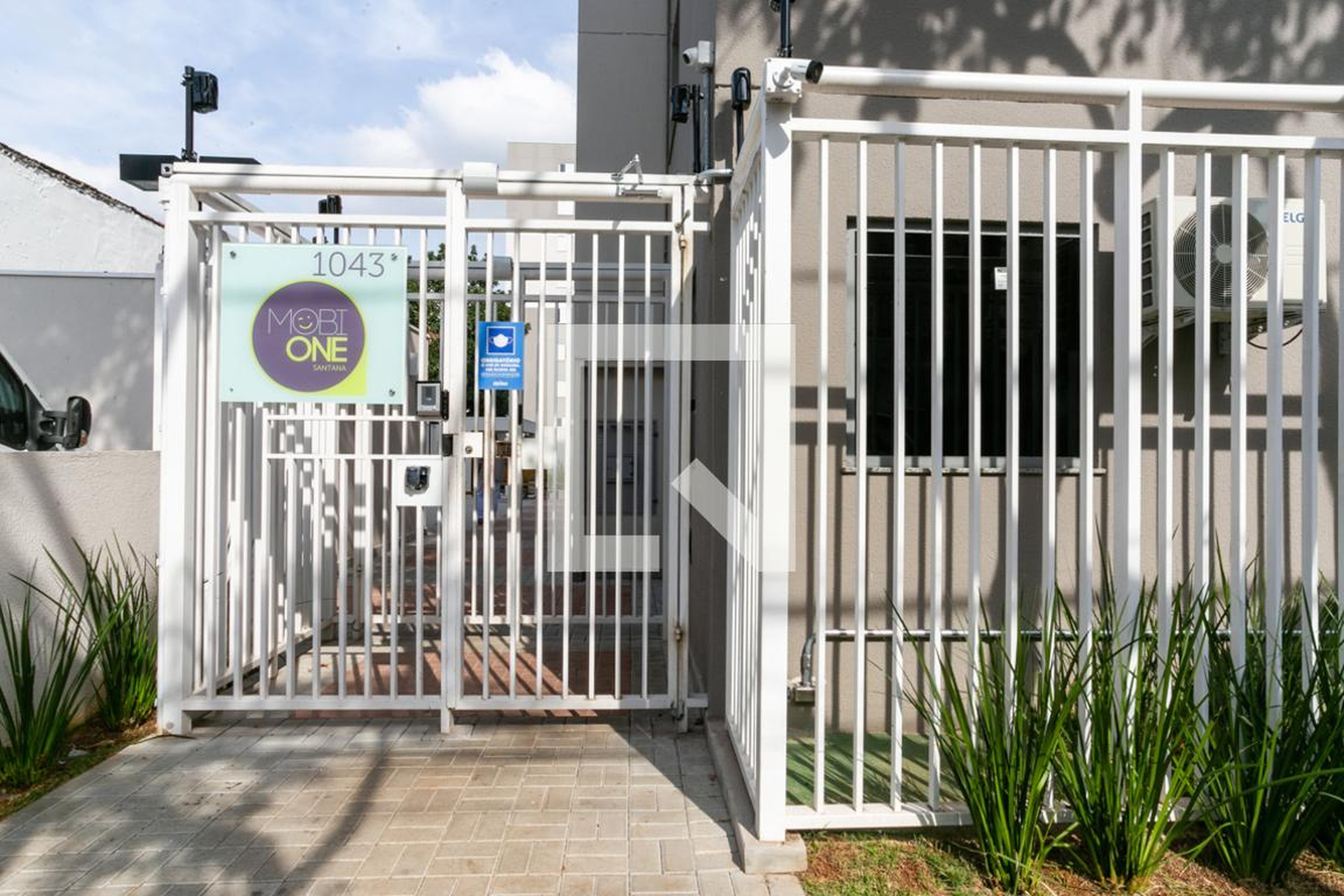 Fachada do condomínio Condomínio Mobi One