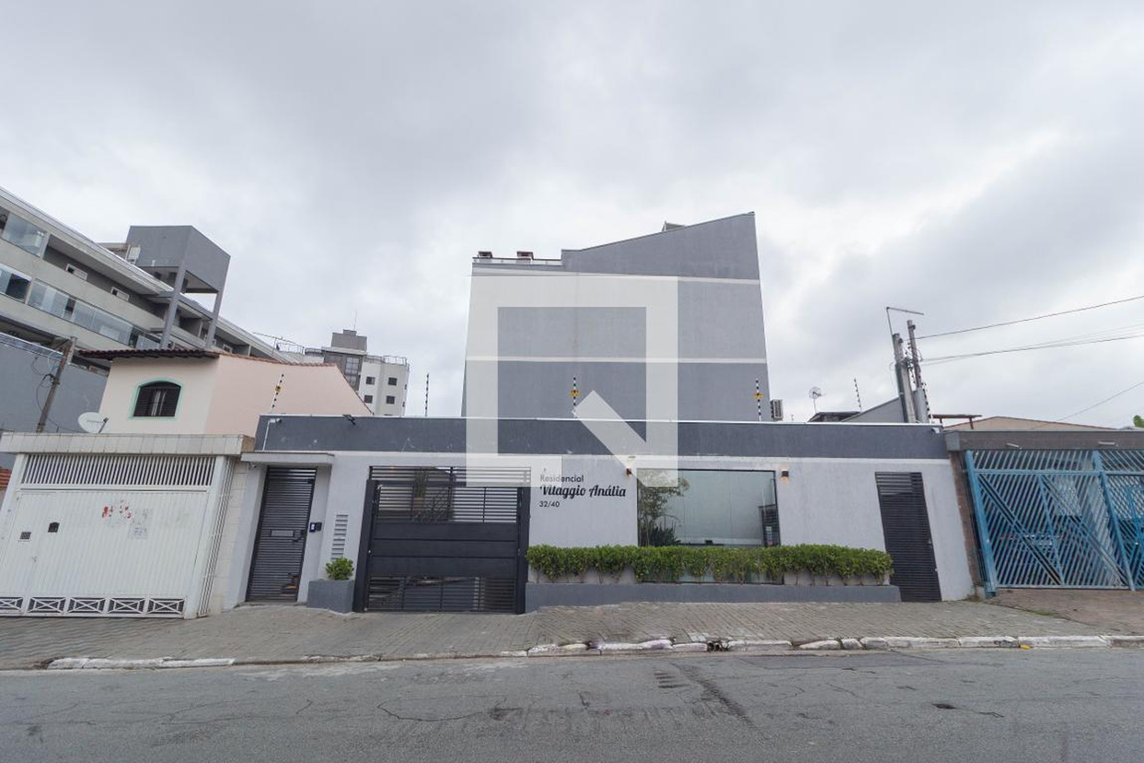 Fachada Condomínio em Rua Chagu, 32