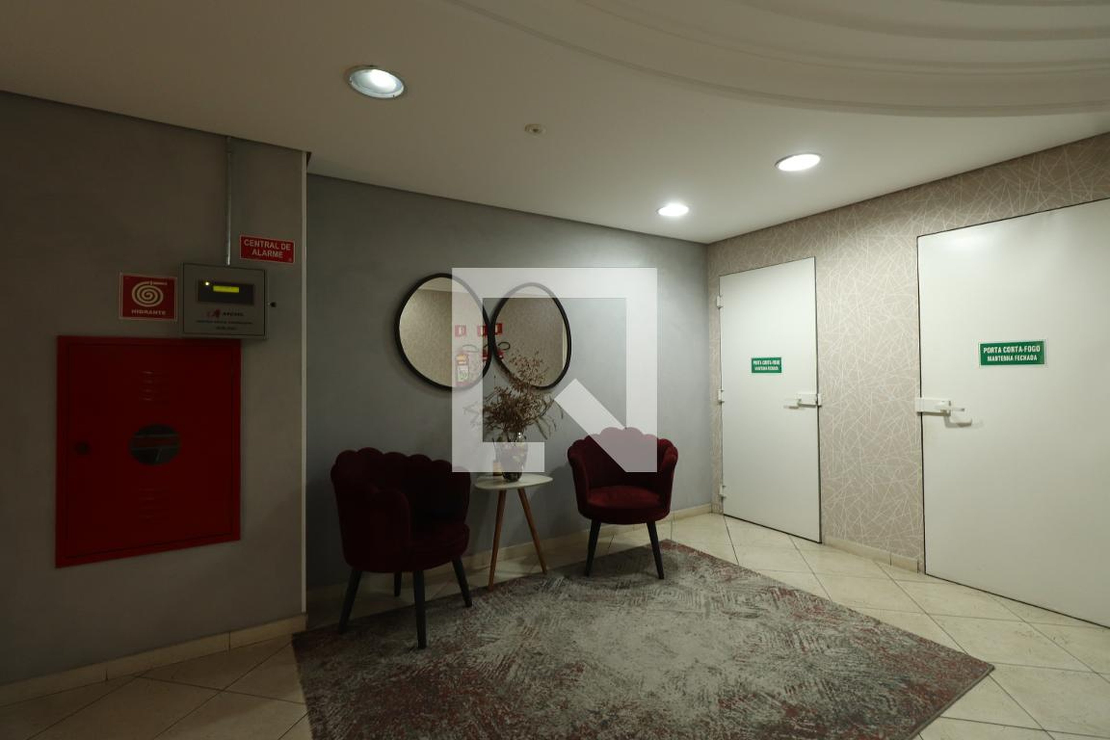 Hall social - Edifício Waled Residence