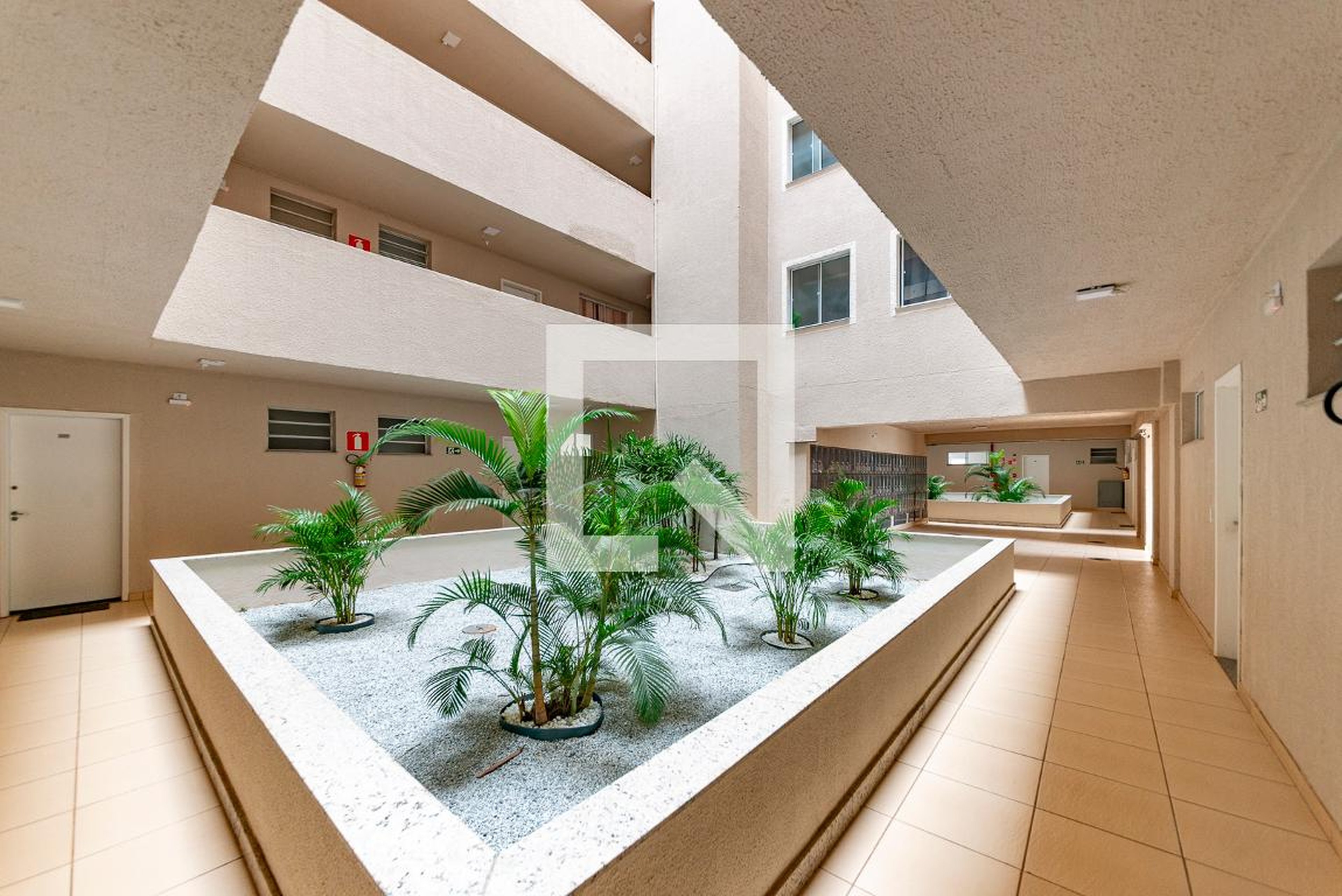 Hall de entrada - Residencial Tamariz