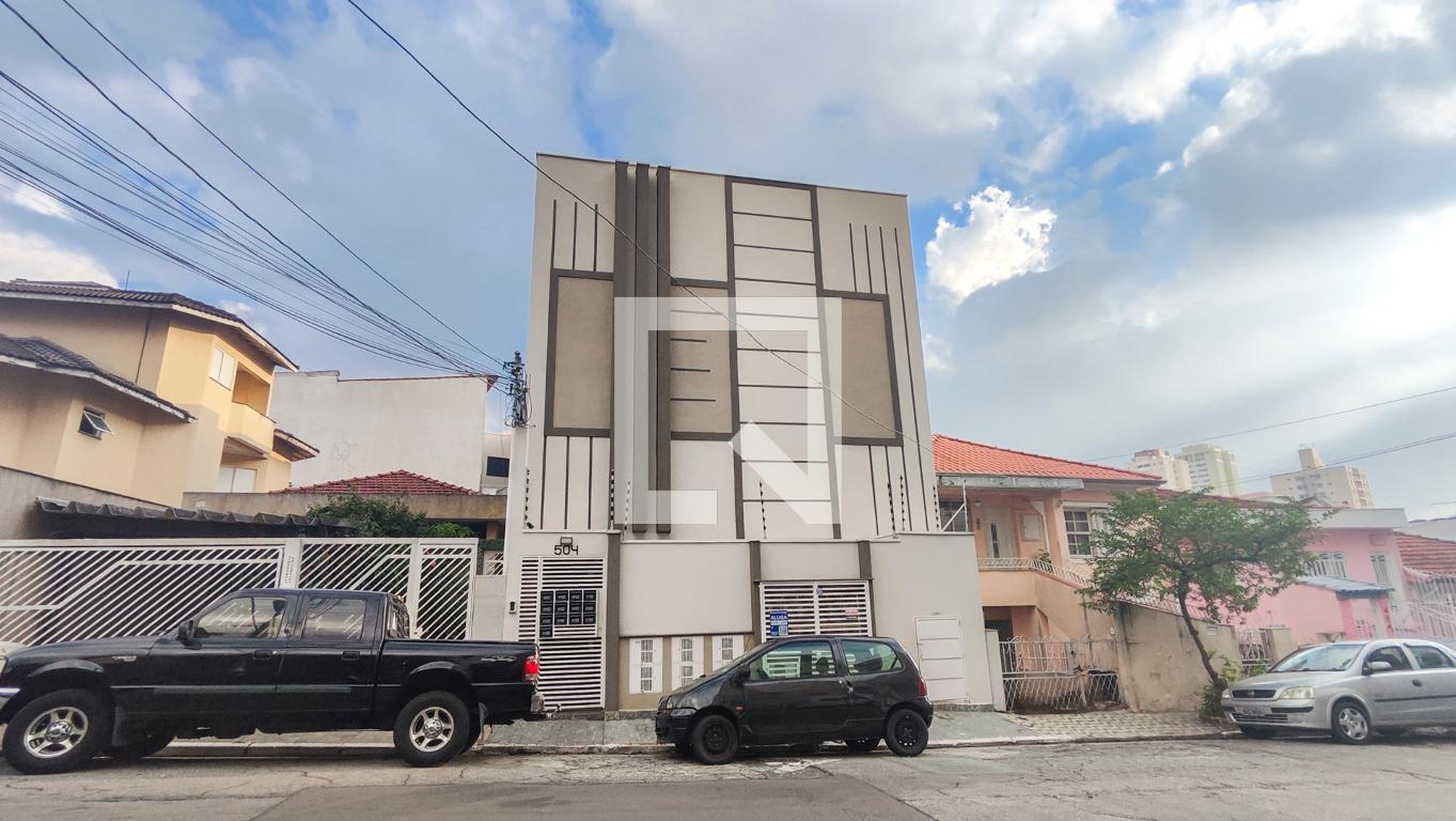 Fachada do Prédio Condomínio em Rua Capitão Sérvio Rodrigues Caldas, 504