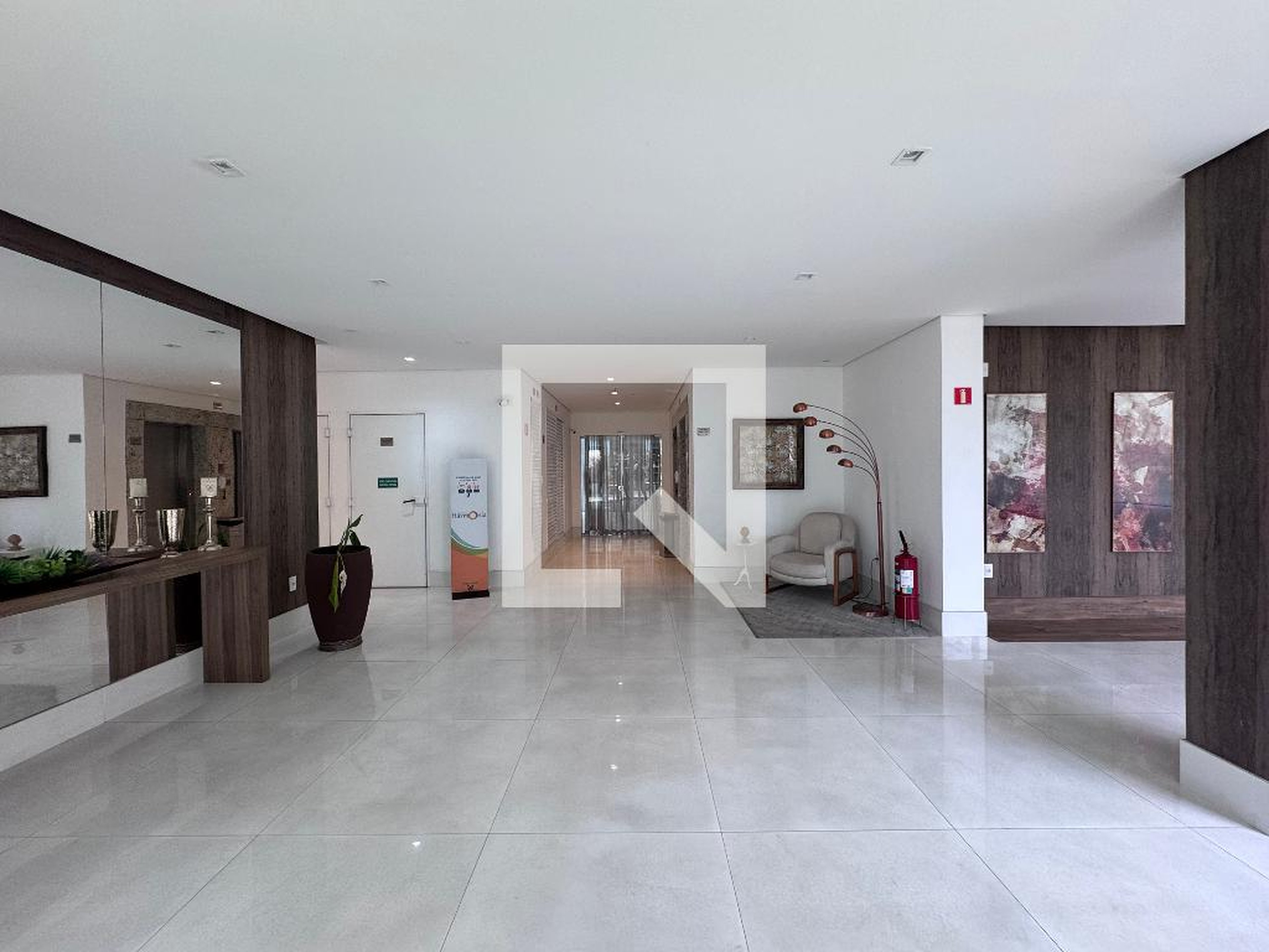 Hall social - Residencial Harmonia