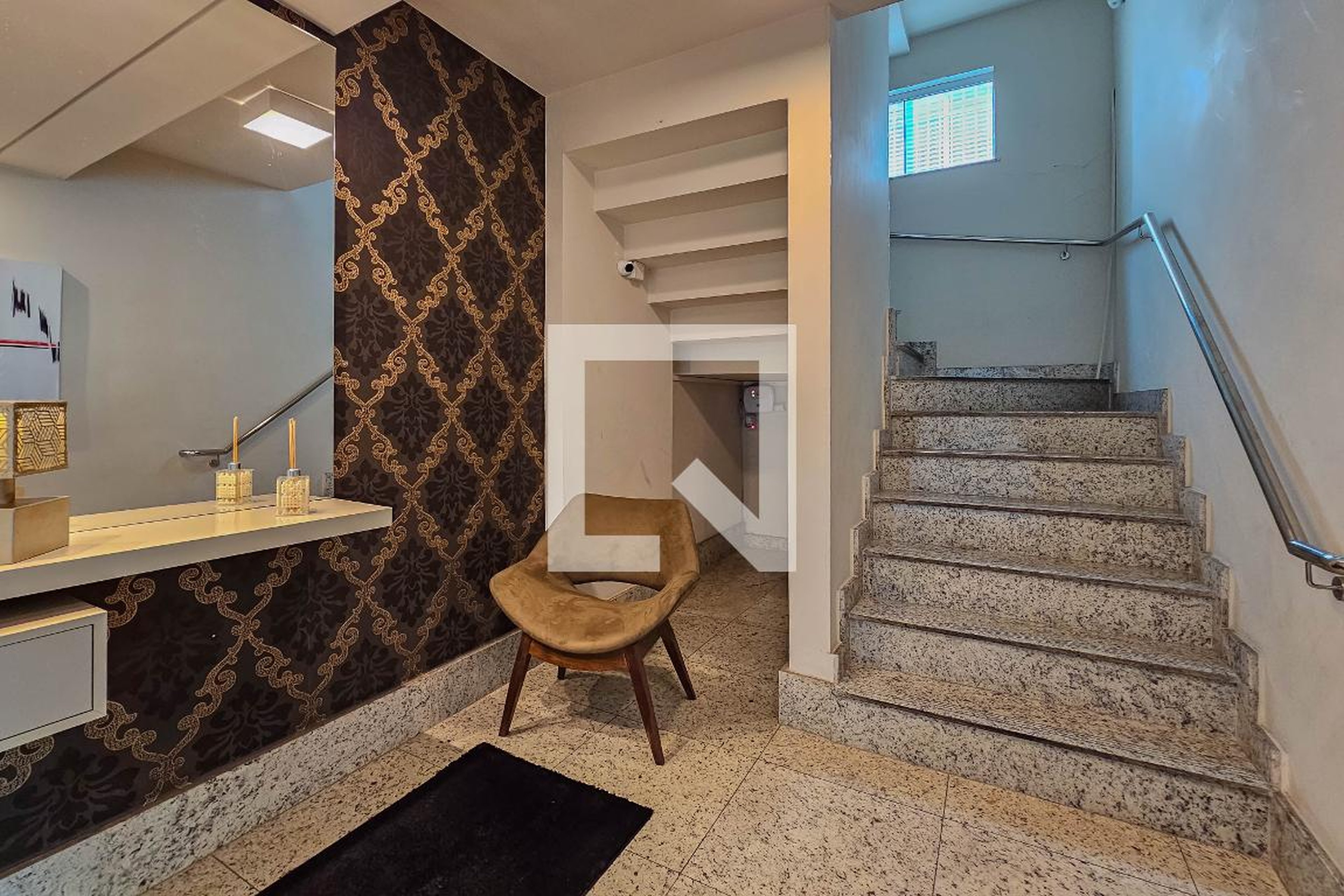 Hall de entrada Condomínio em Rua Peperi, 216