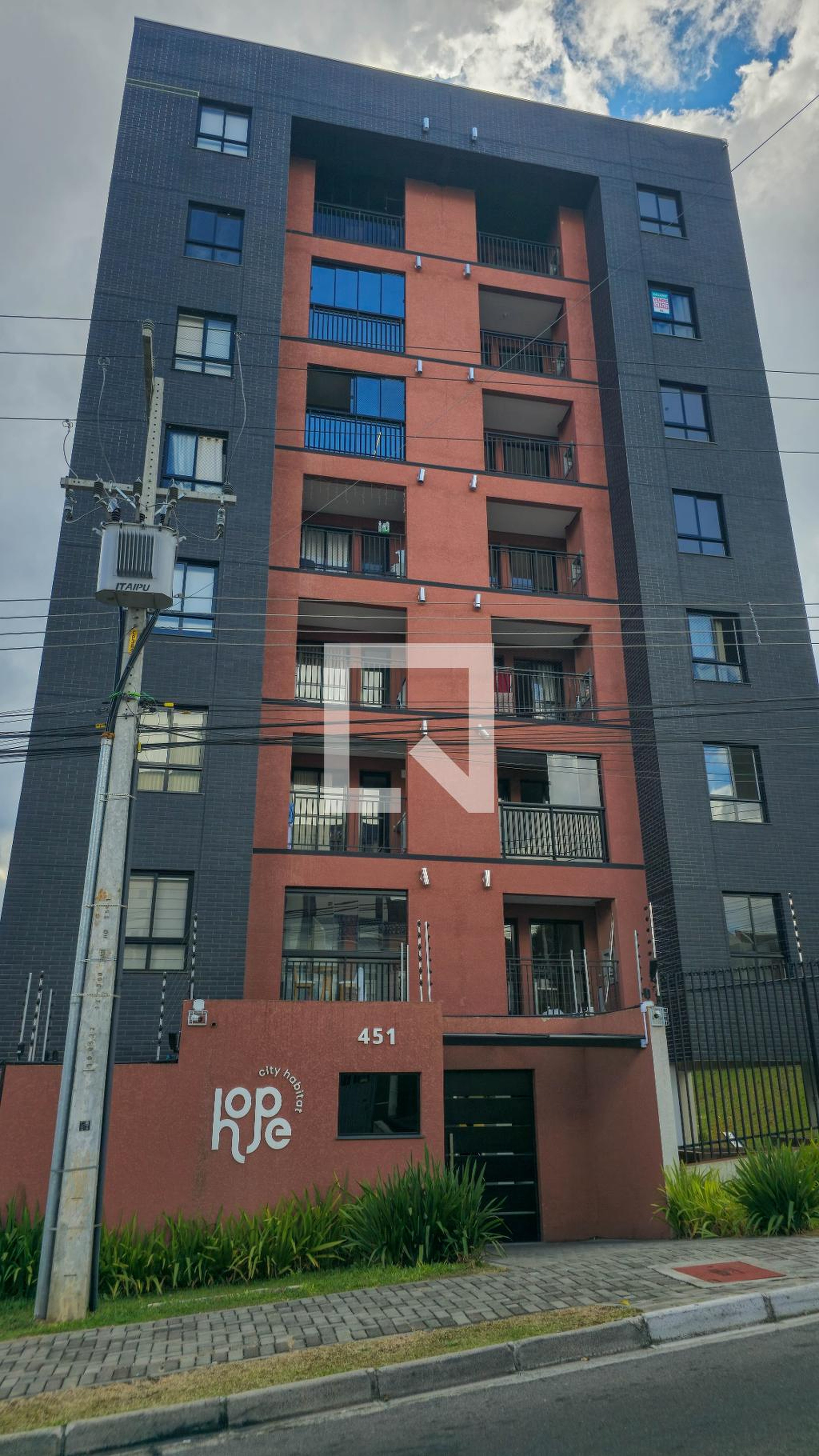 Fachada do Prédio Condomínio Hope City Habitat
