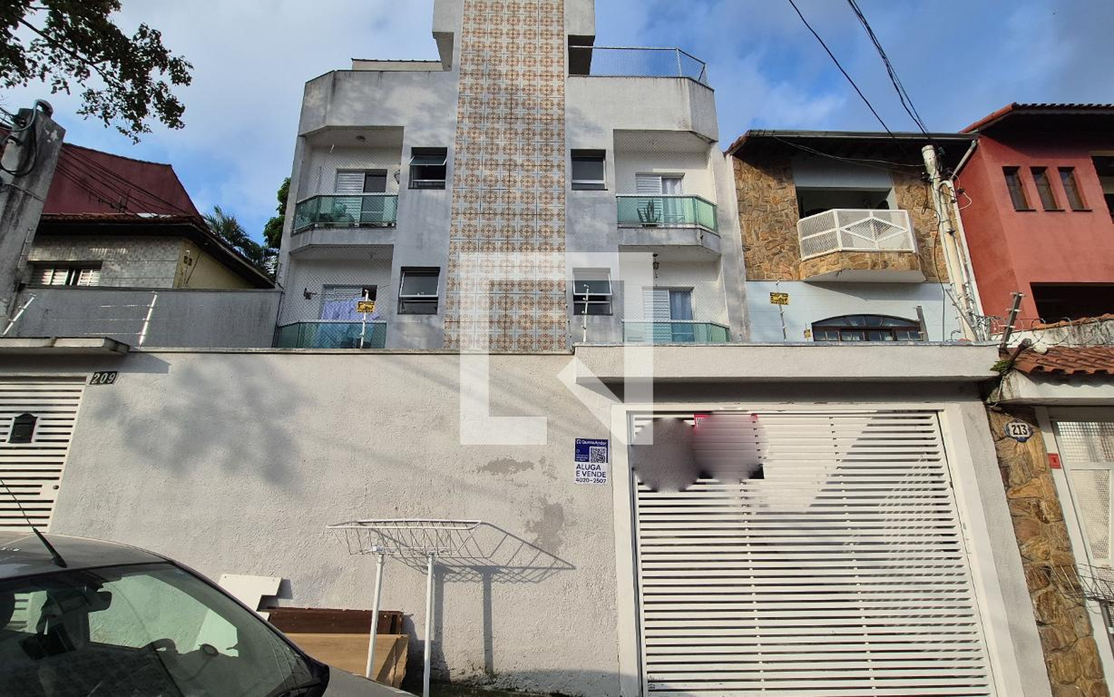 Fachada Condomínio em Travessa Ricardo Veronezi, 209