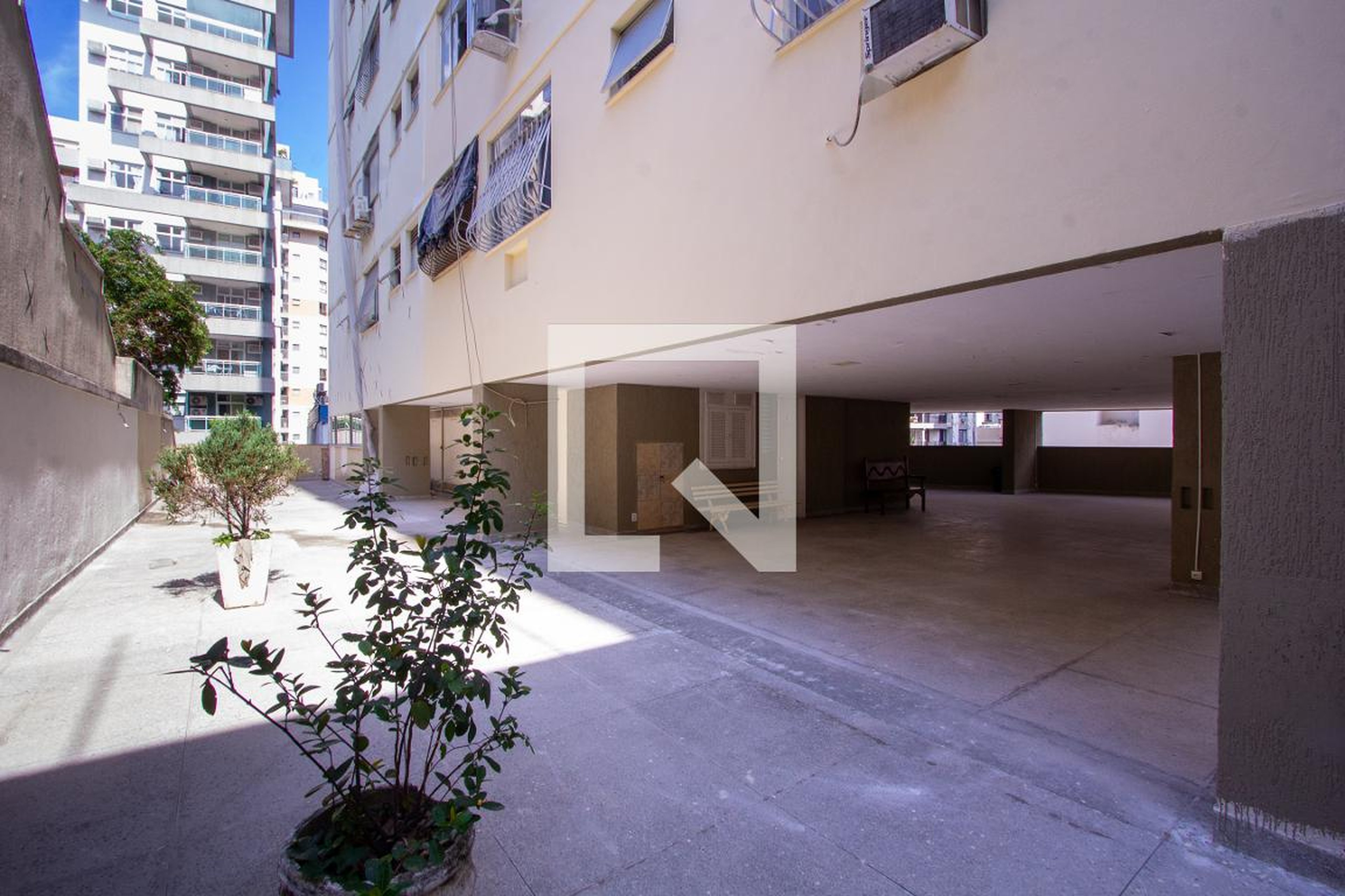 Área comum Condomínio Cidade de Leiria