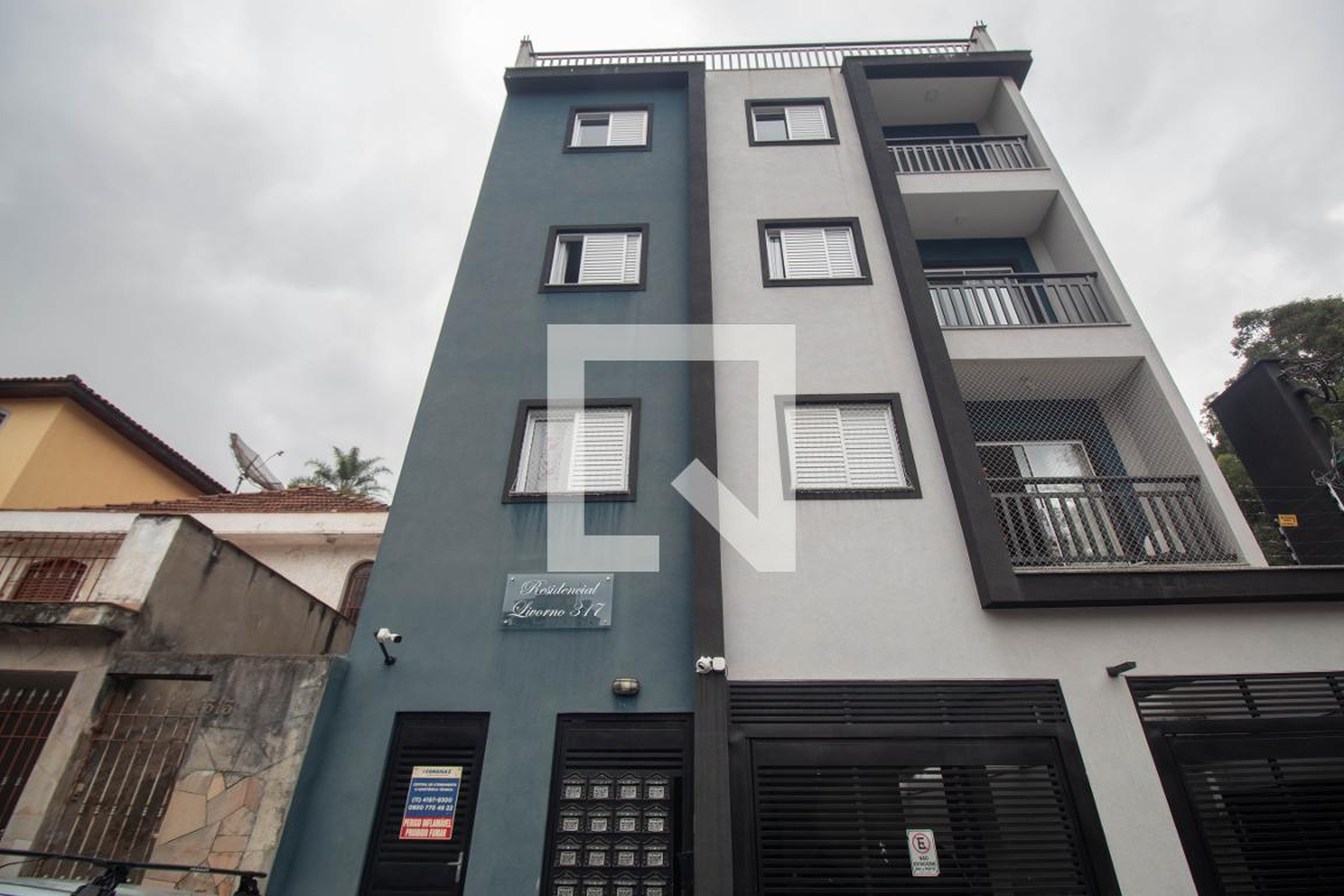 Fachada Condomínio Livorno