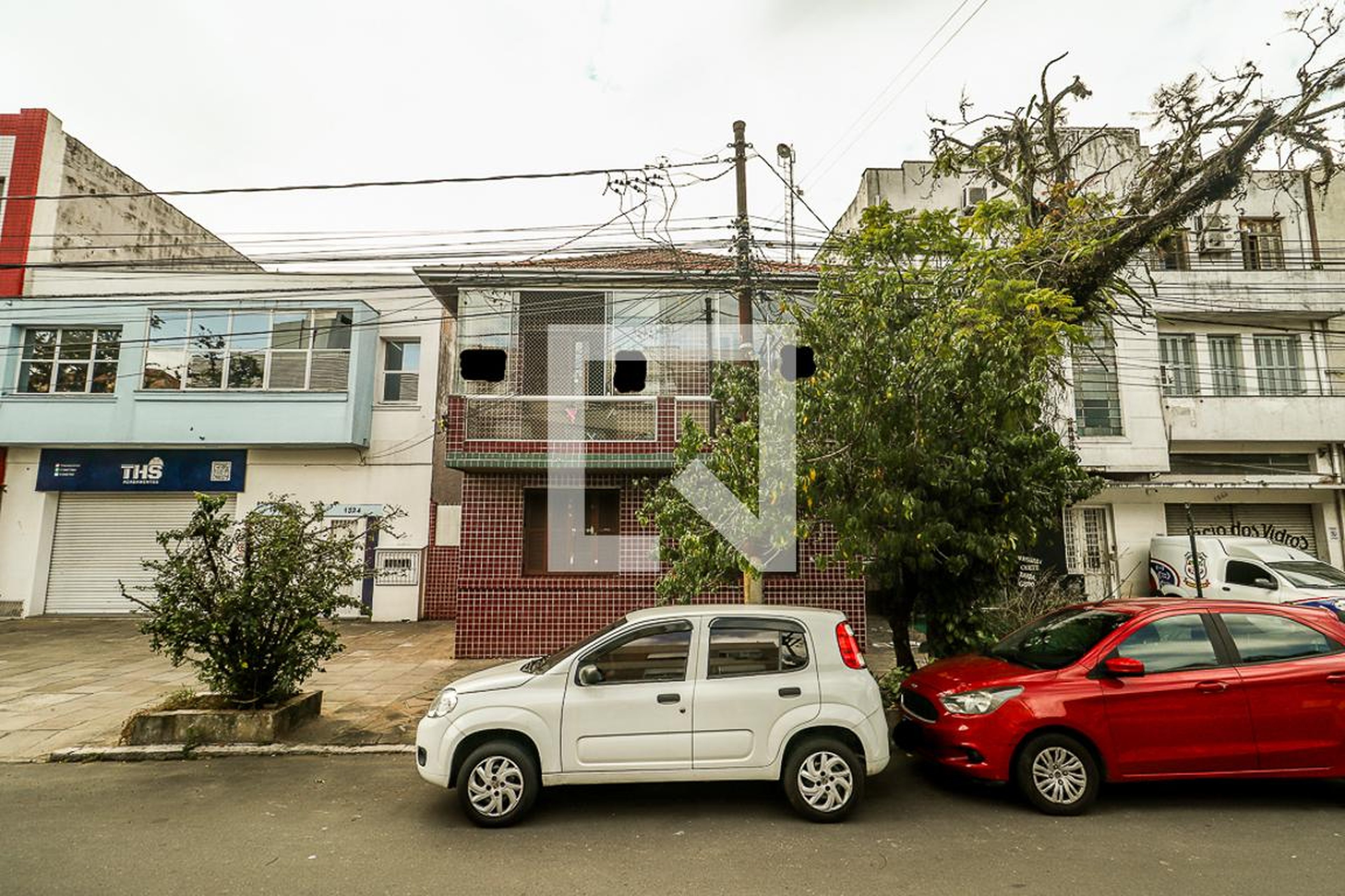Fachada Condomínio em Avenida São Pedro, 1332
