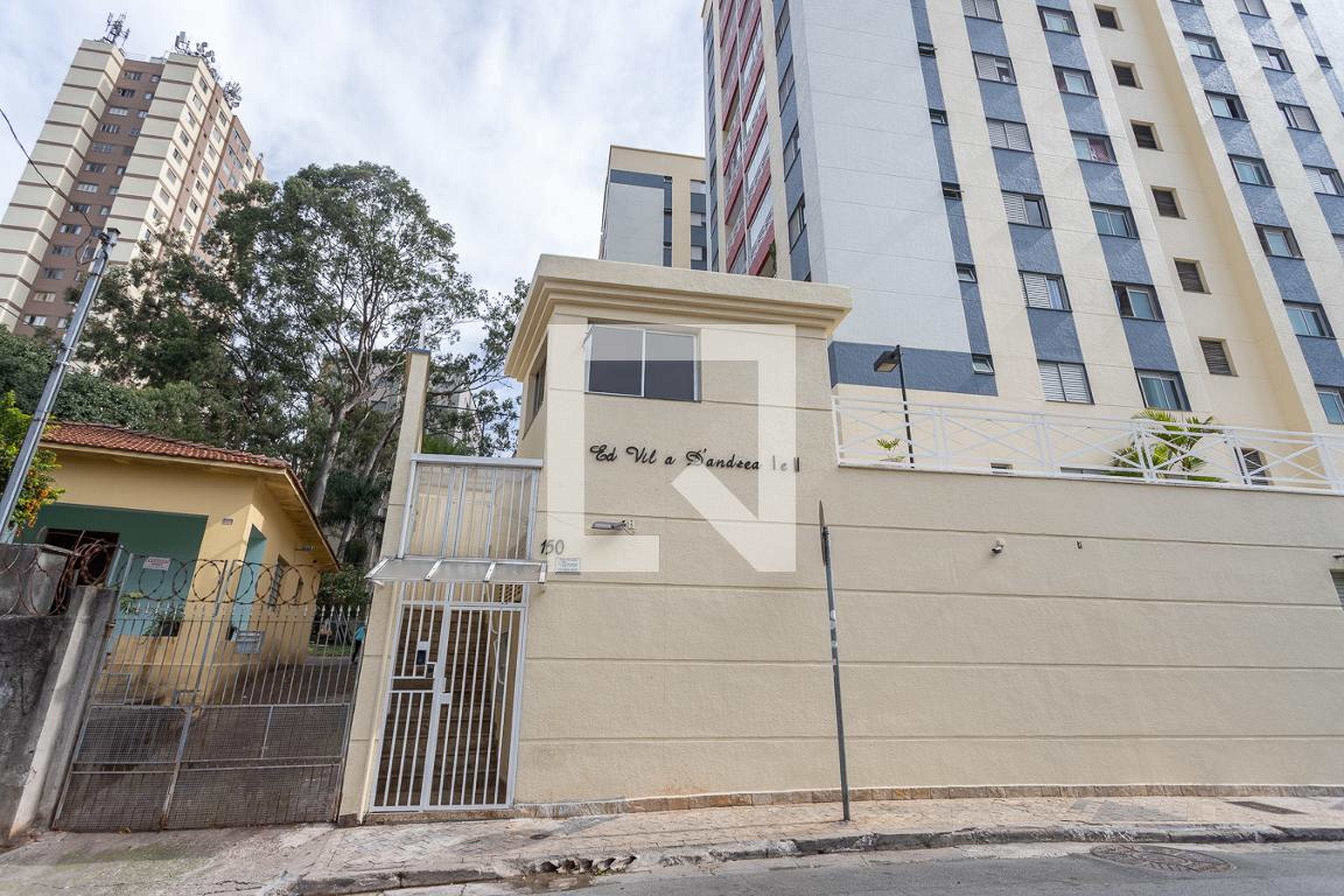 Fachada do condomínio Edifício Villa D'Andrea