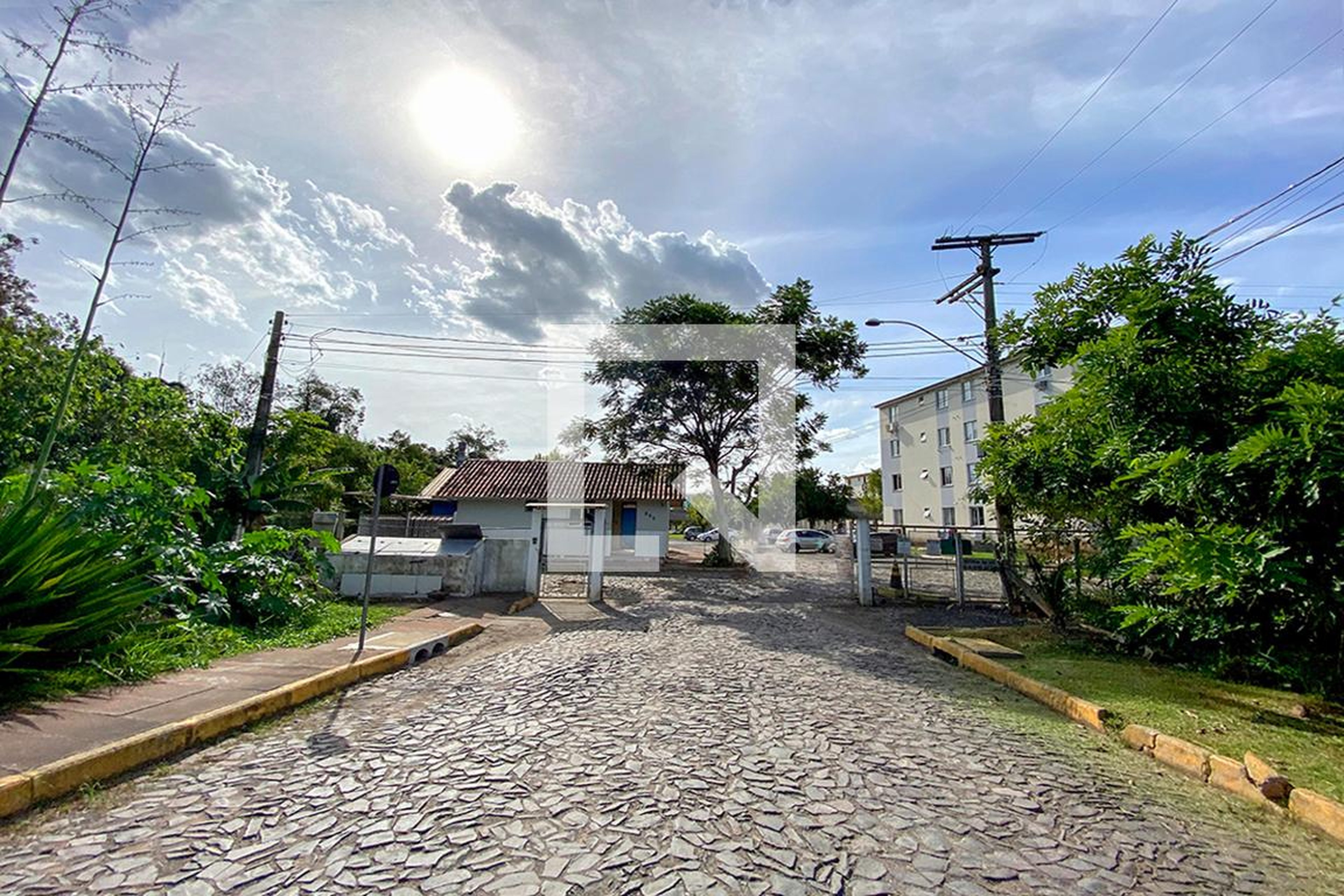 Fachada Condomínio em Rua Albino Kempf, 100