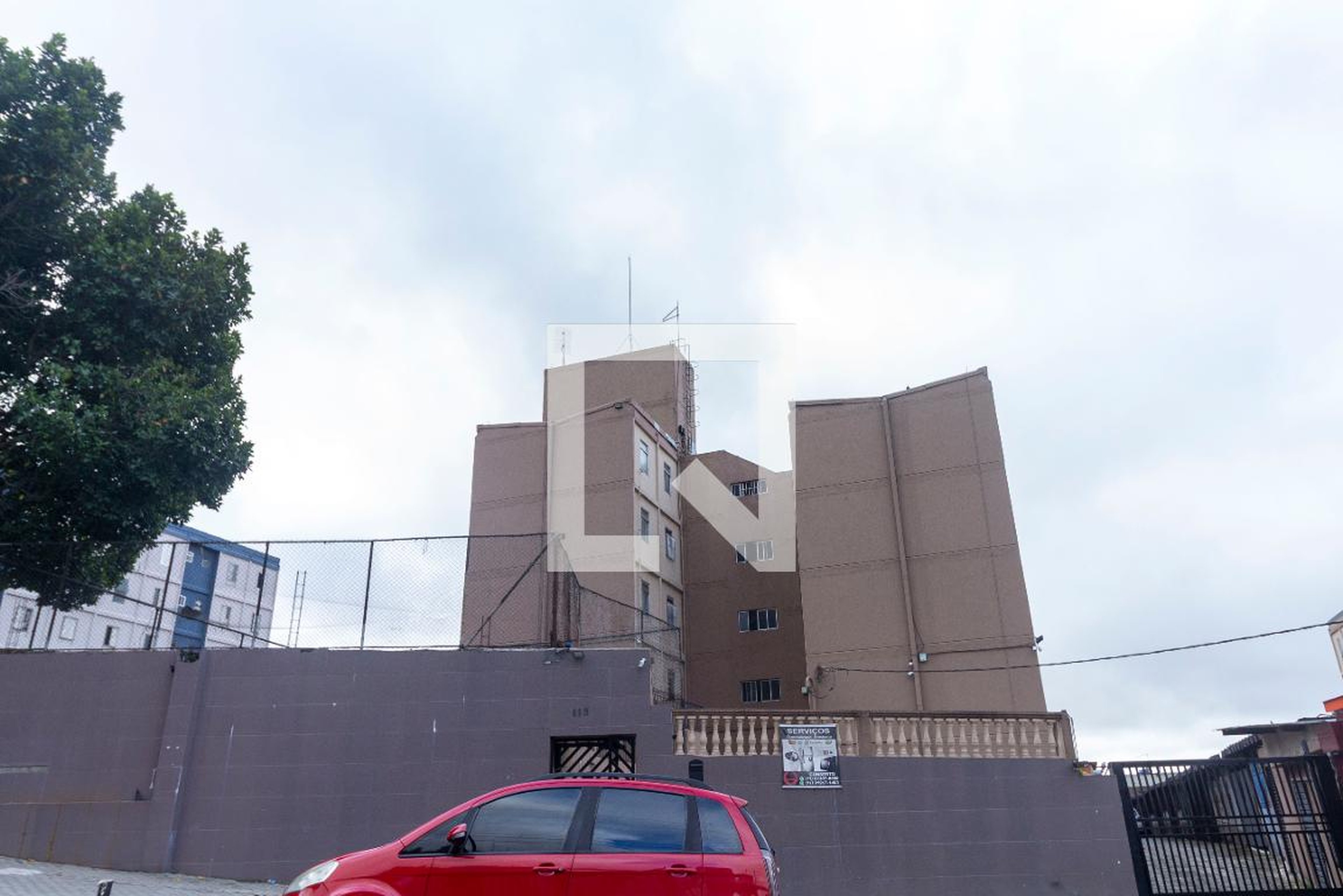 Fachada Condomínio Praia de Conchas