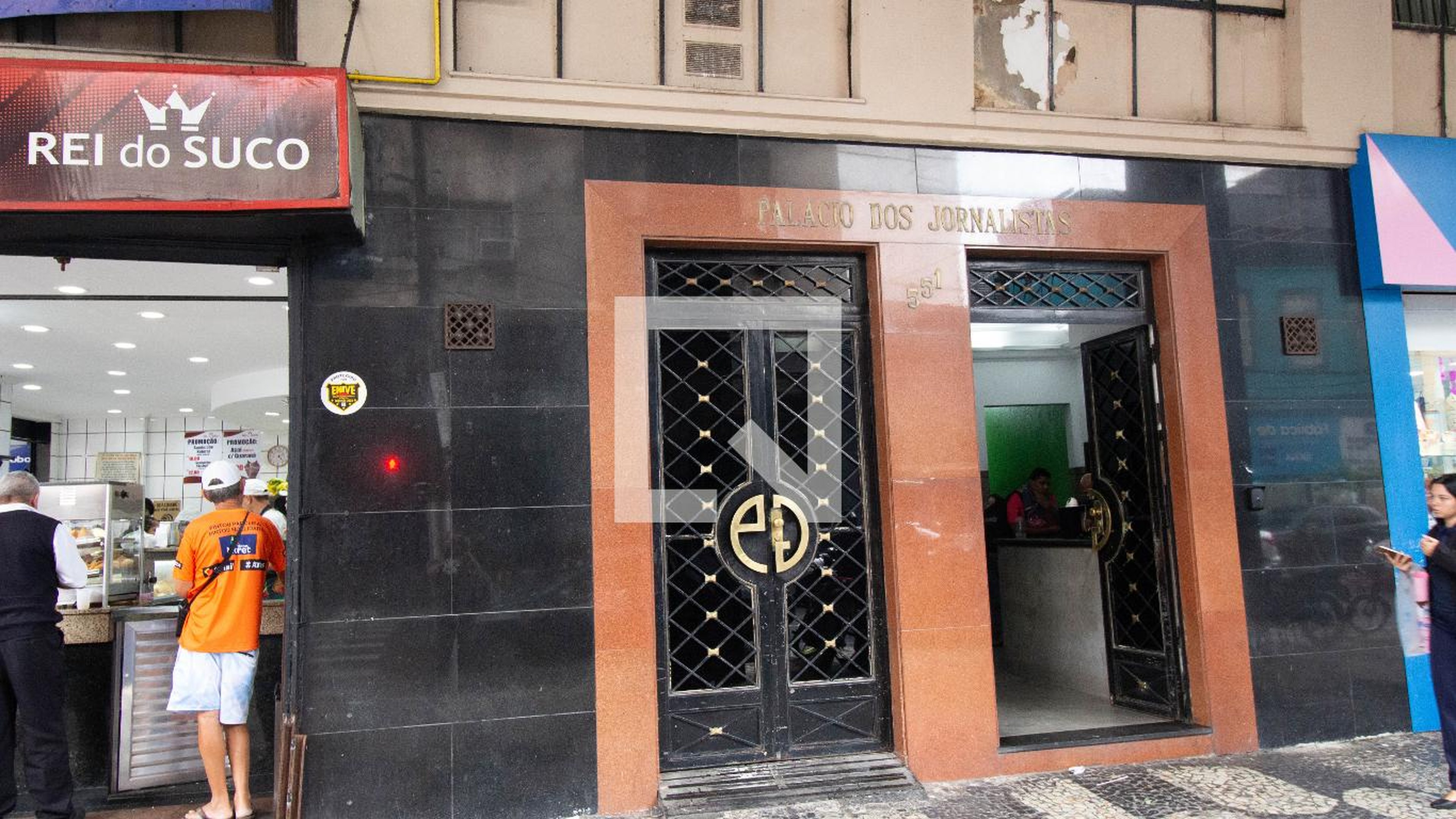 Fachada Condomínio Palácio dos Jornalistas