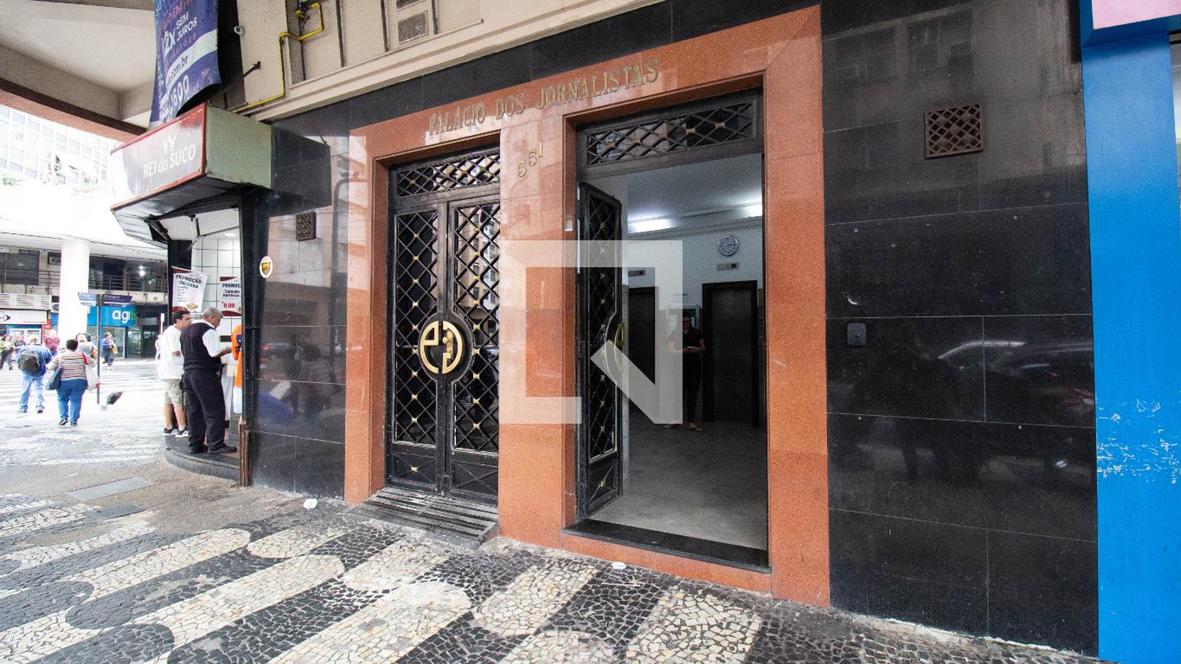 Fachada Condomínio Palácio dos Jornalistas