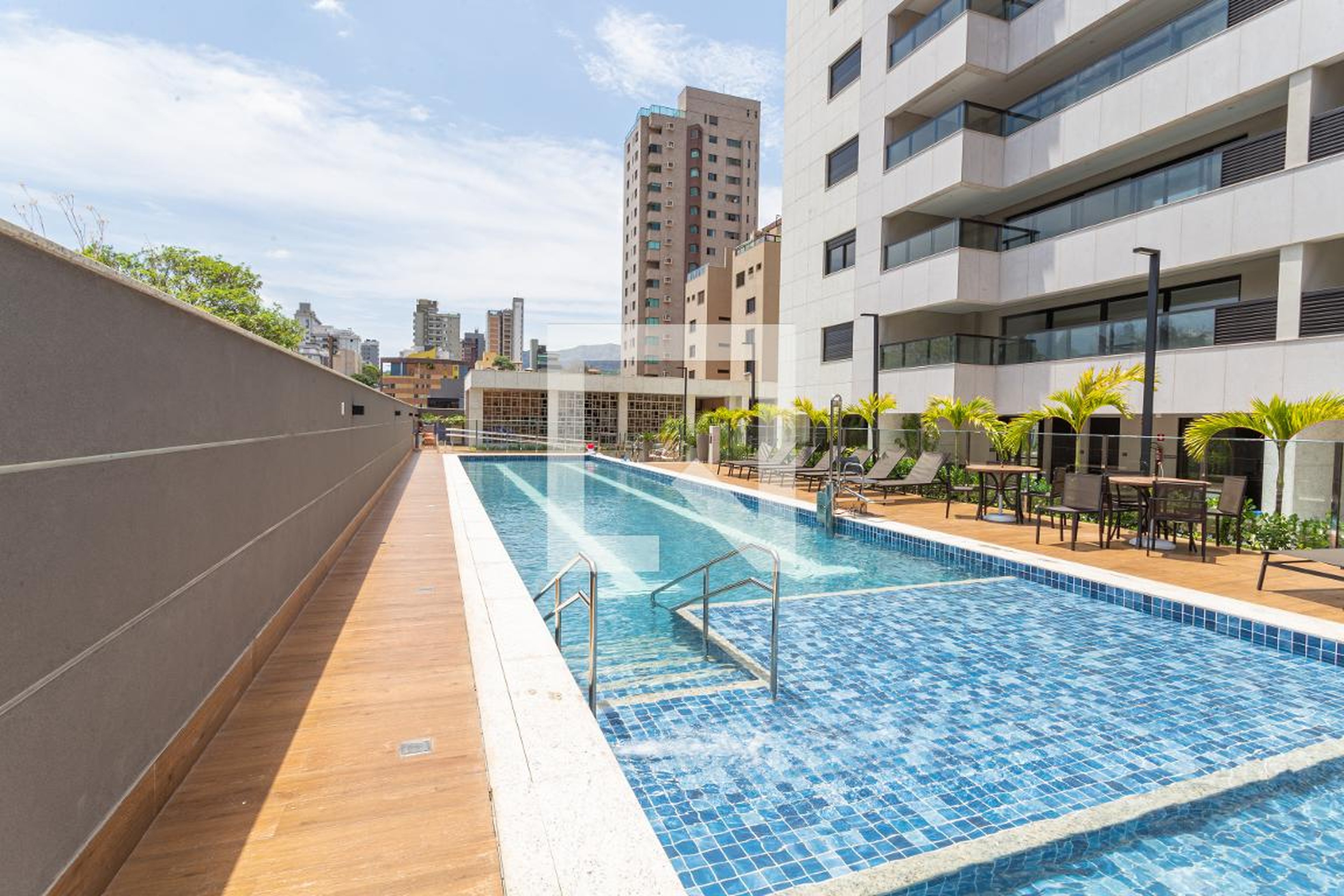 Área da Piscina - Infinity Art Residences - Construtora Canopus