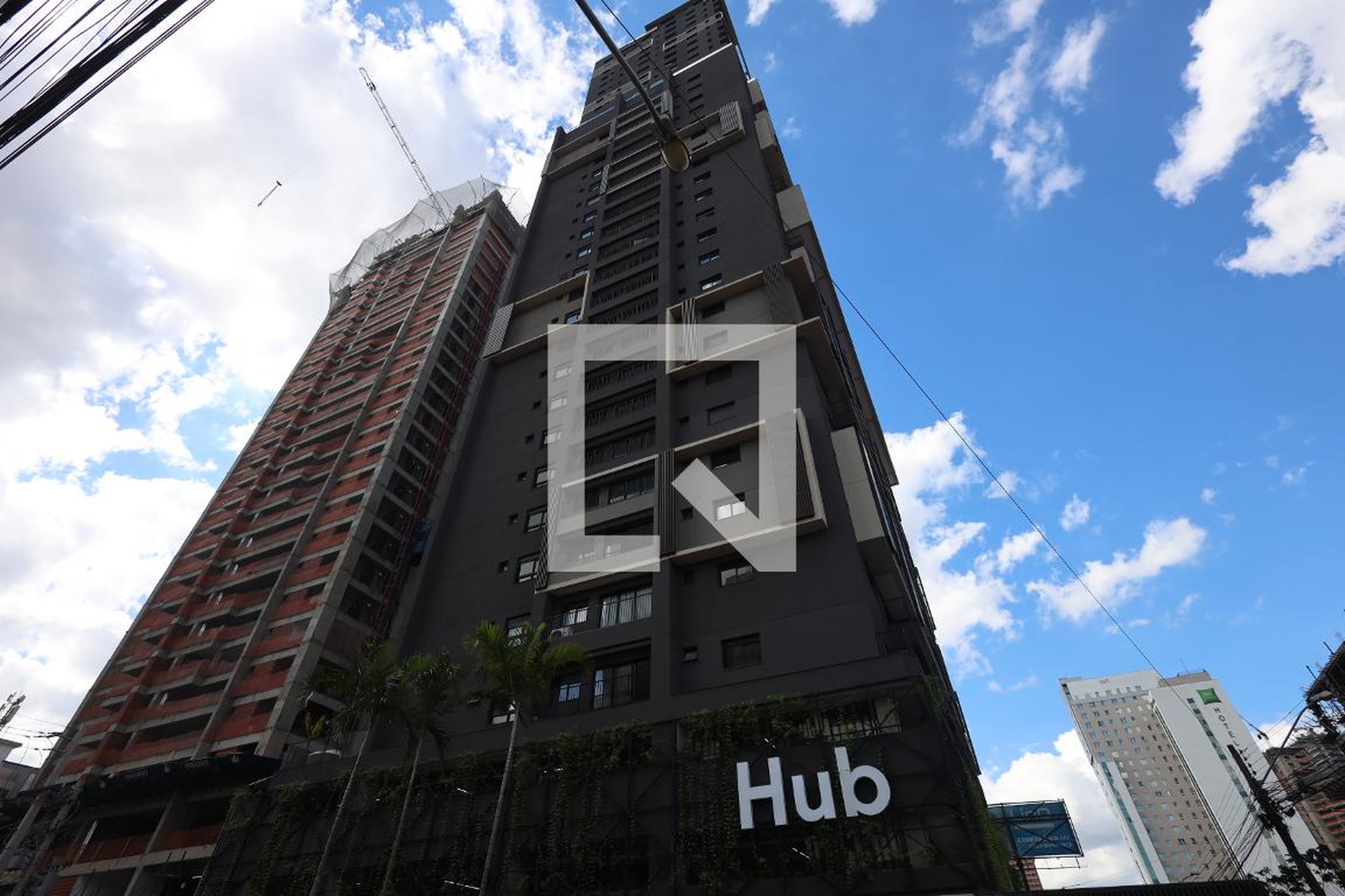 Fachada do Prédio Condomínio Hub Compact Life