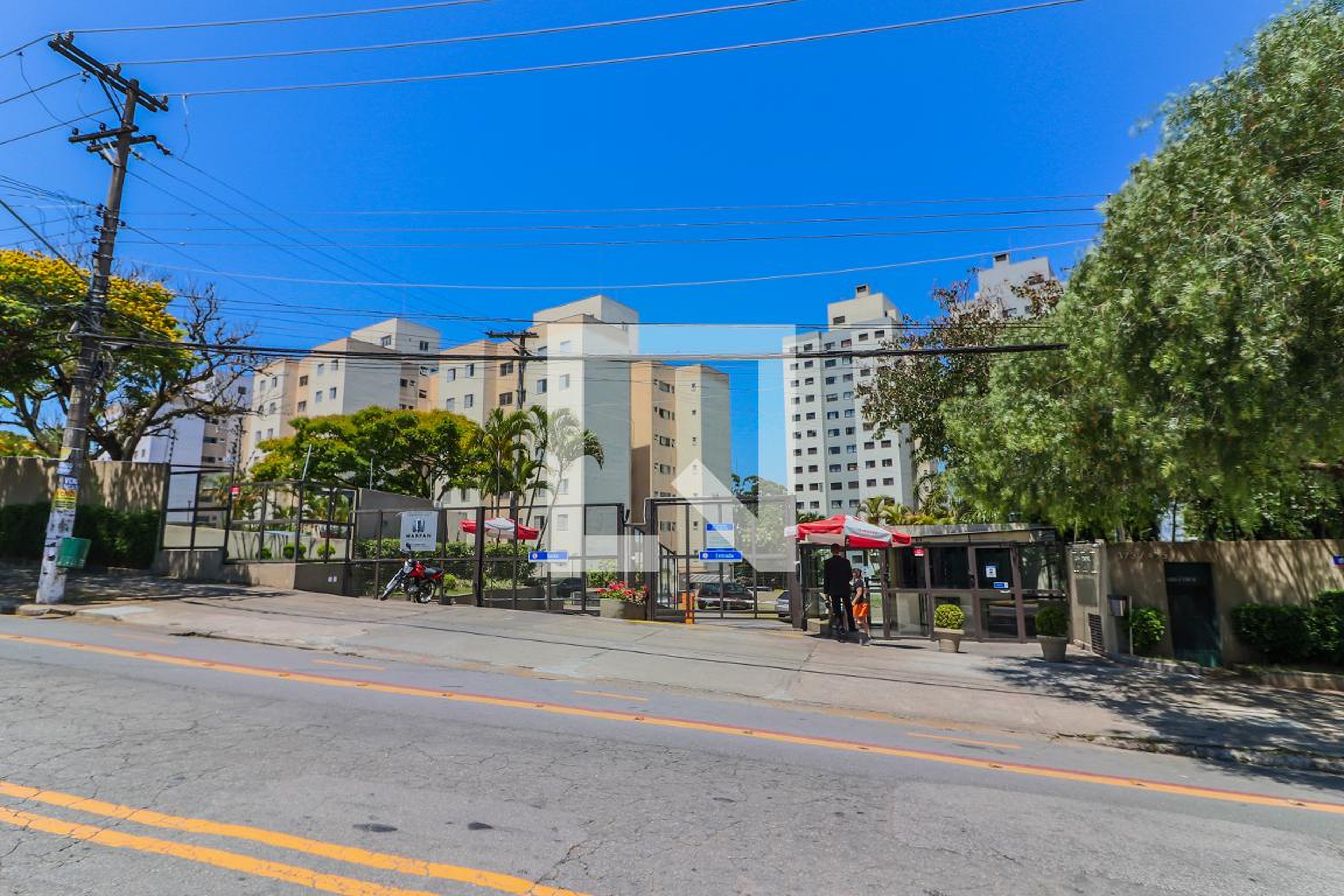 Fachada Condomínio Conjunto Residencial Cosmos