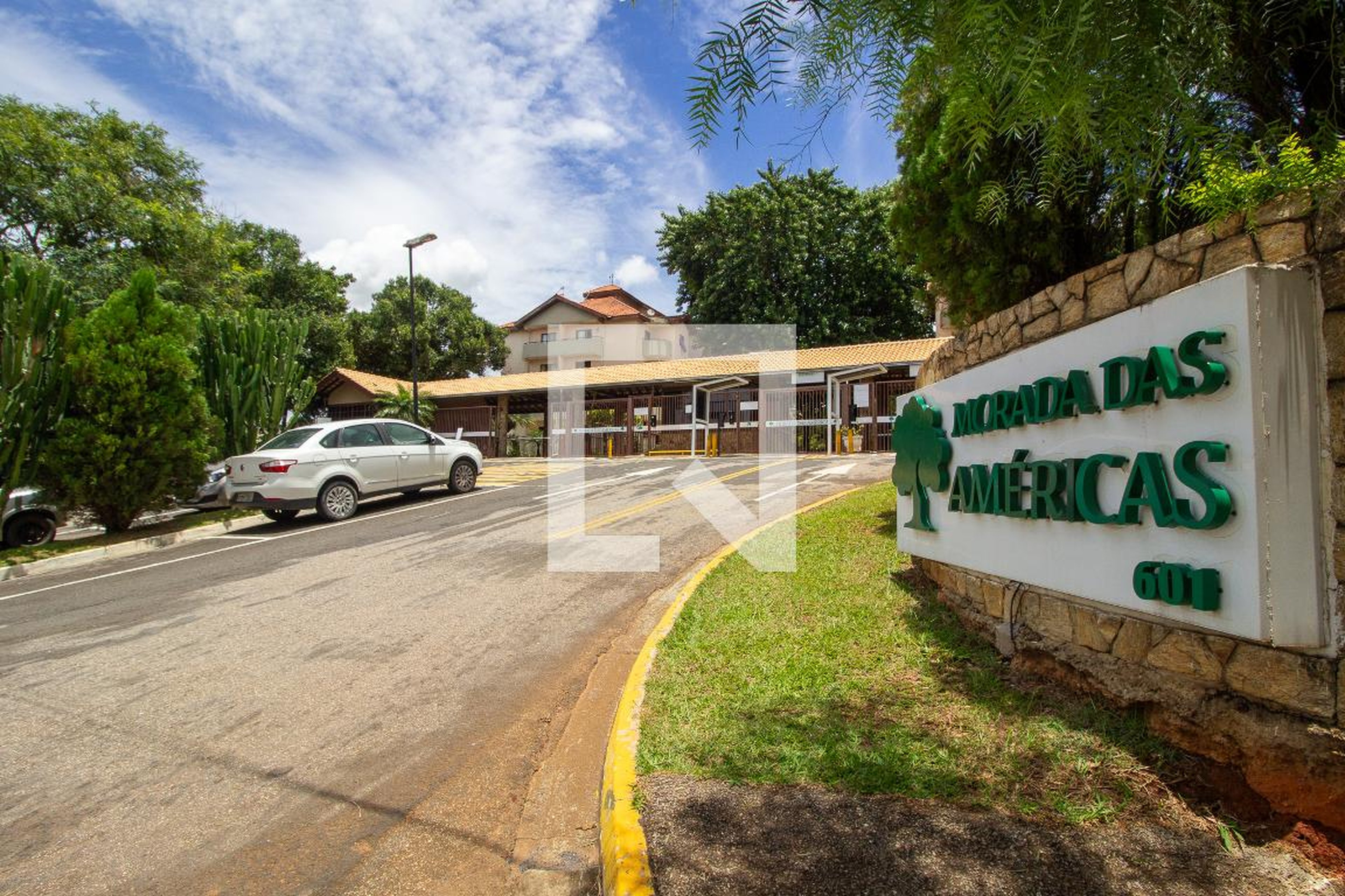 Fachada Condomínio Morada das Américas