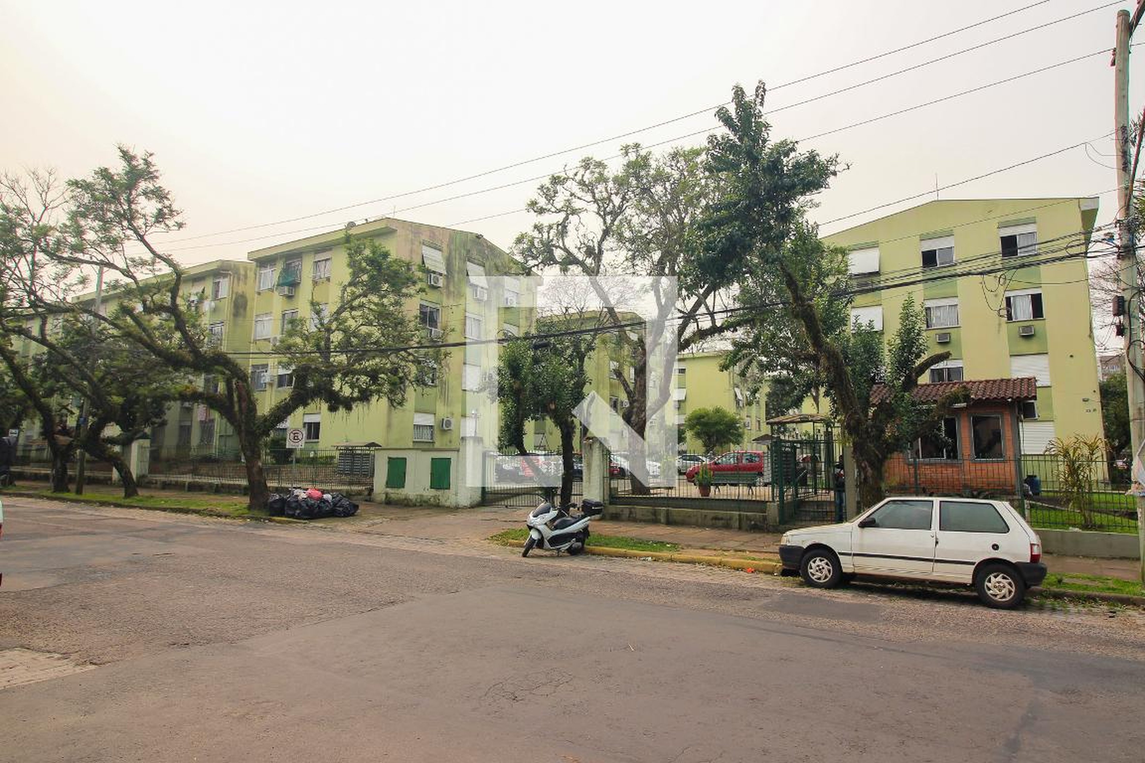 Fachada do condomínio Condomínio Jardim Salomoni