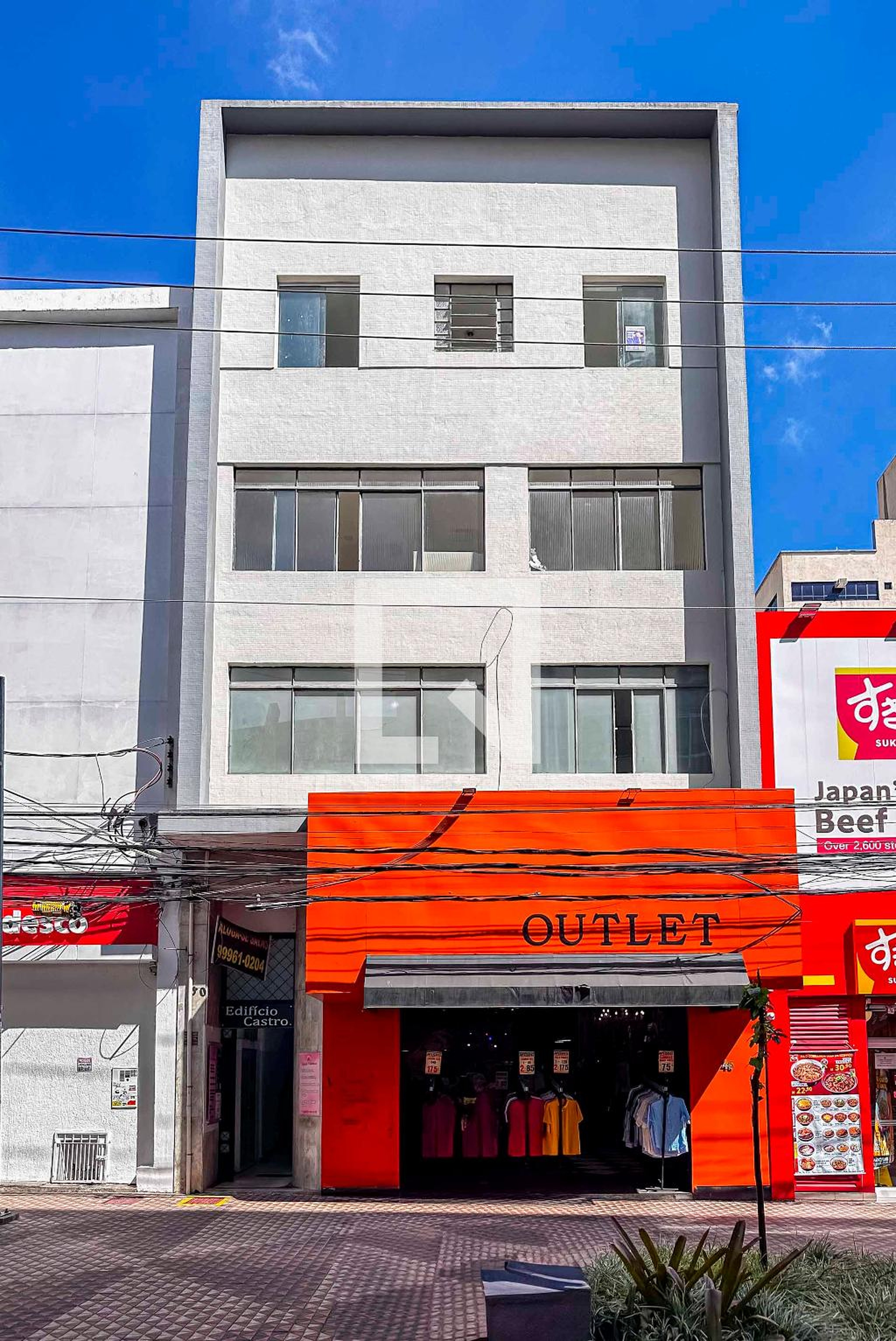 Fachada Condomínio em Rua Senador Flaquer, 50