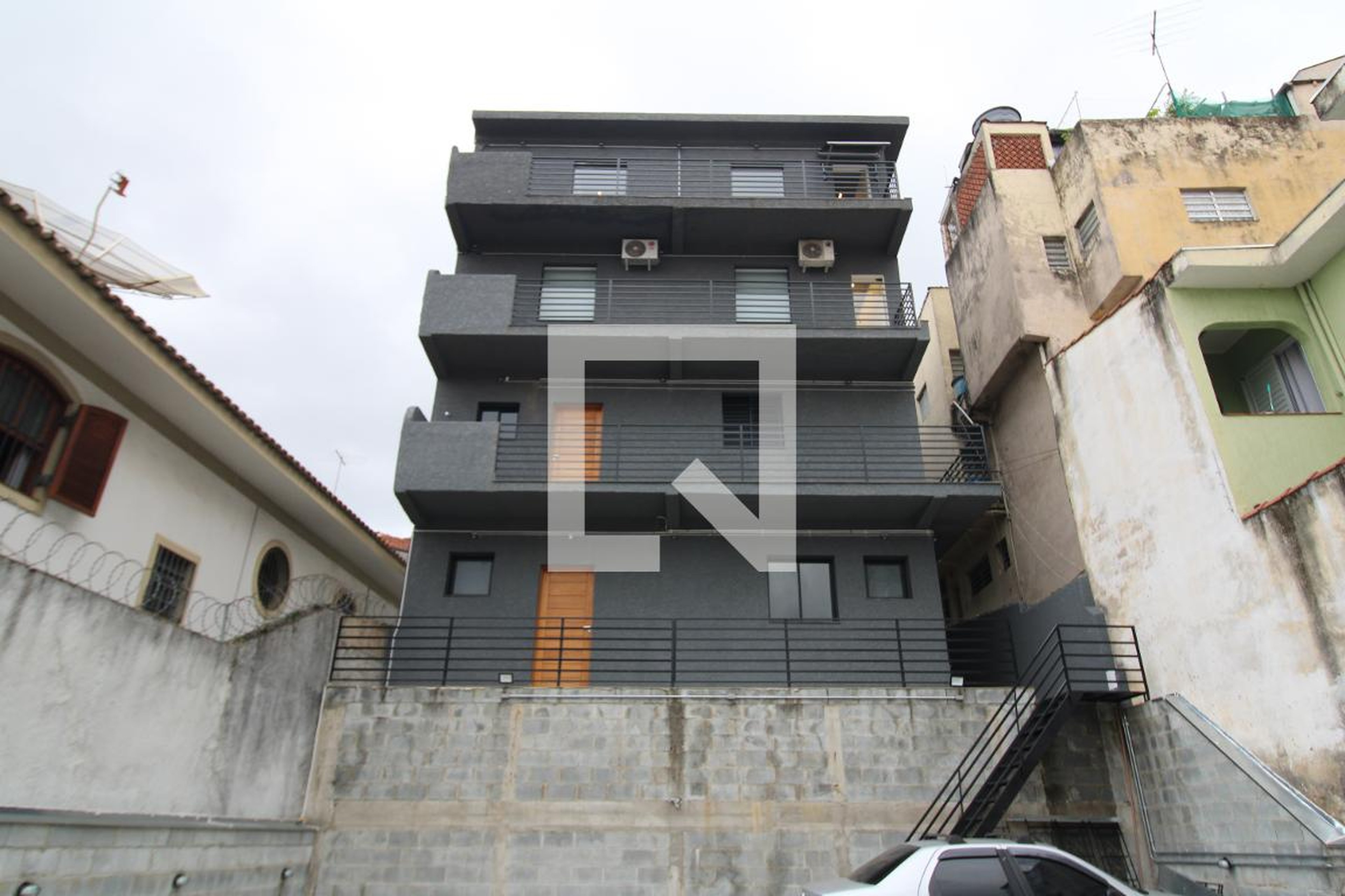 Fachada Condomínio em Rua Doutor Zuquim, 1430