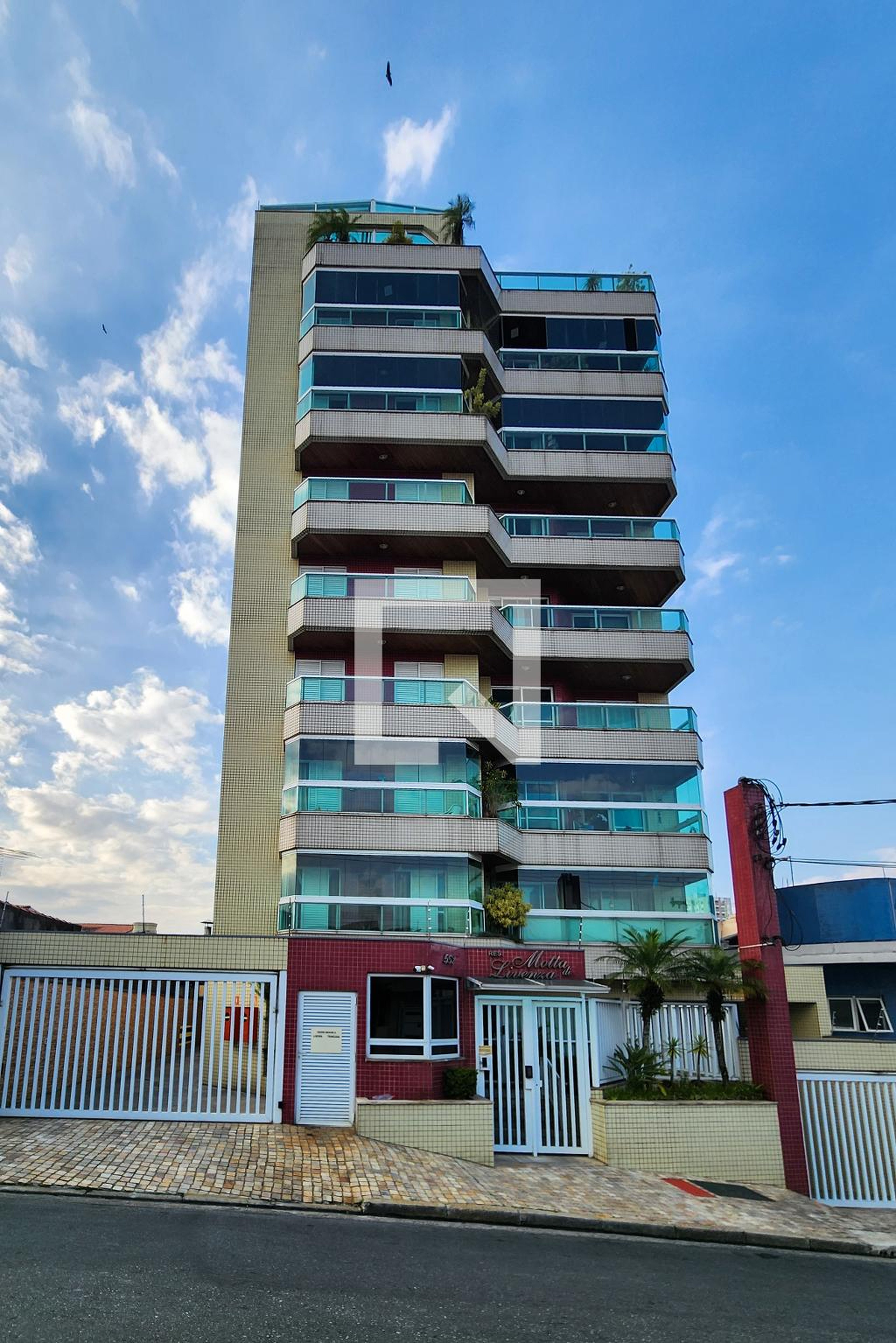 Fachada do Condomínio Residencial Motta di Livenza