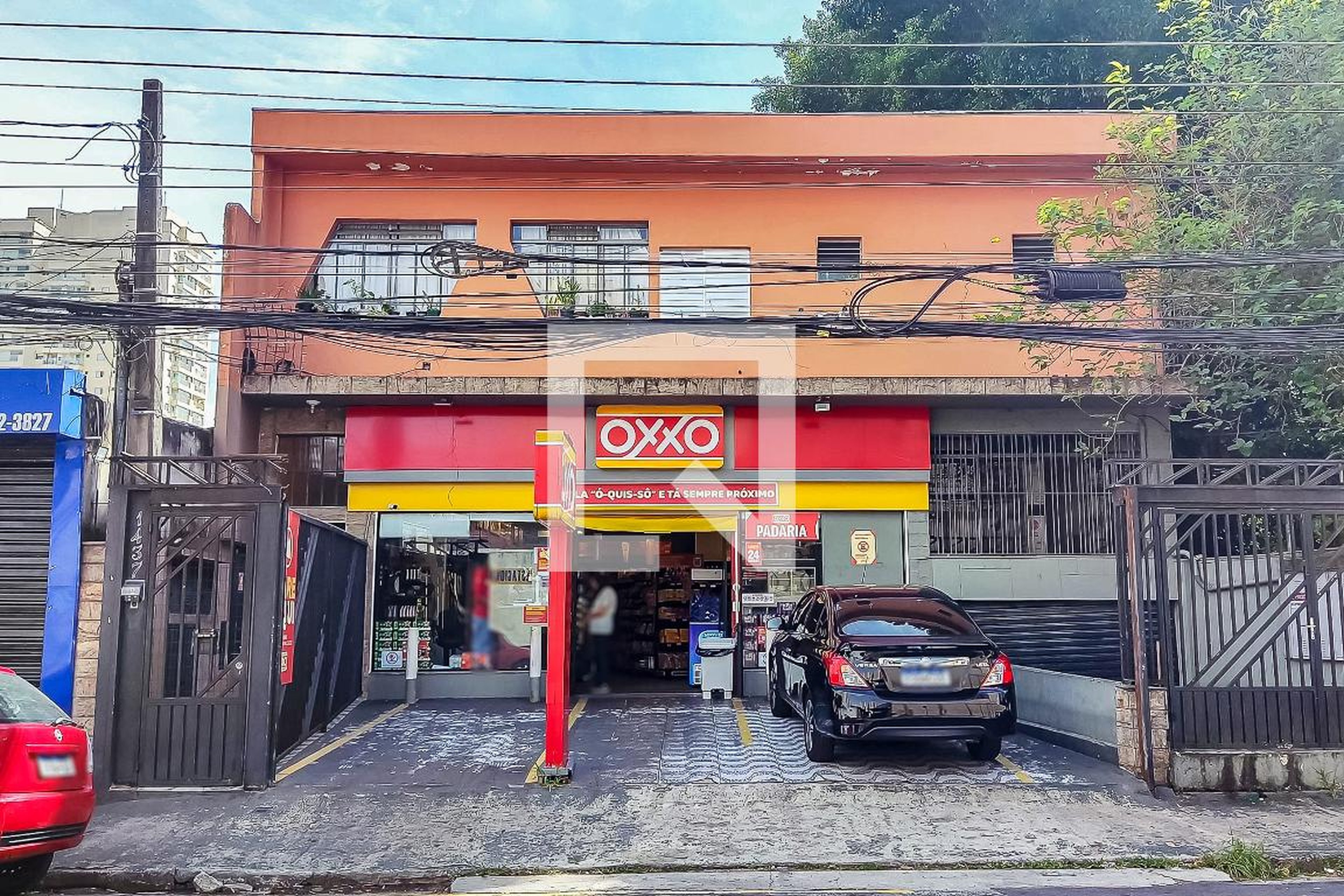 Fachada Condomínio em Rua Marquês Lages, 1437