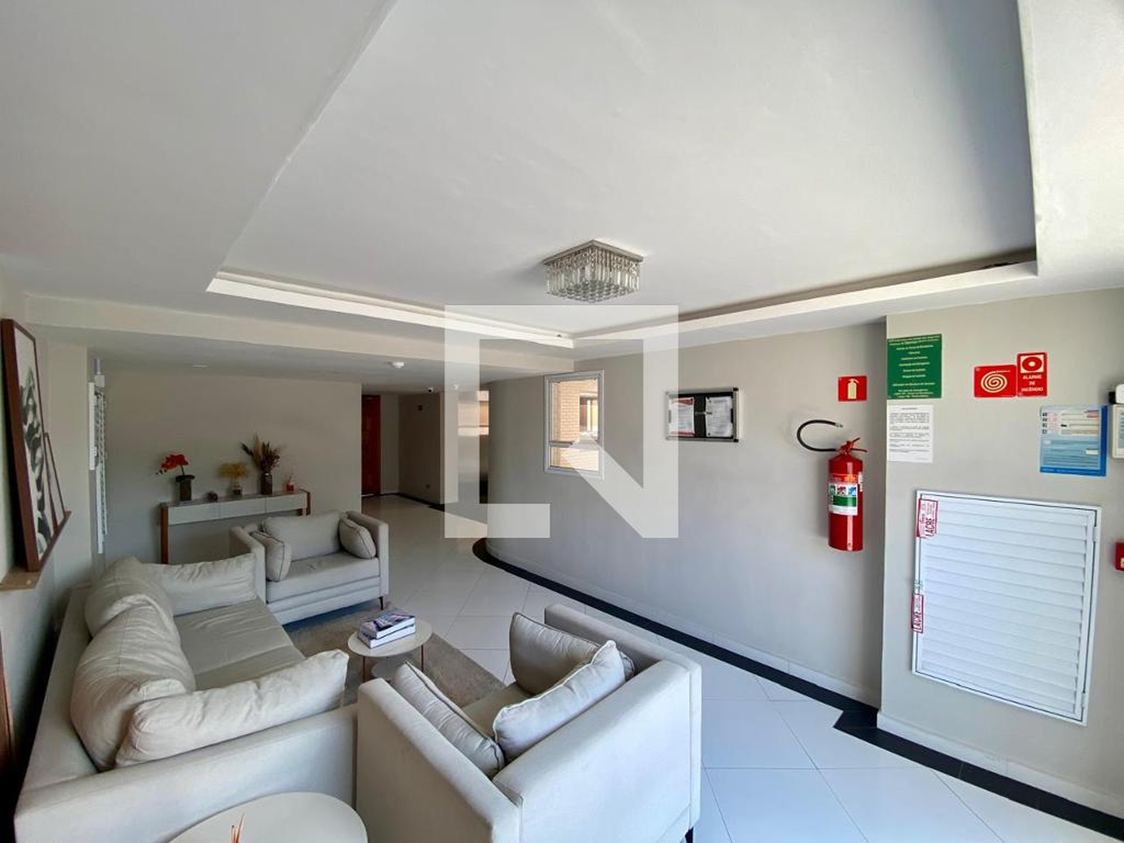 Hall de entrada - Edifício Ilha de Capri