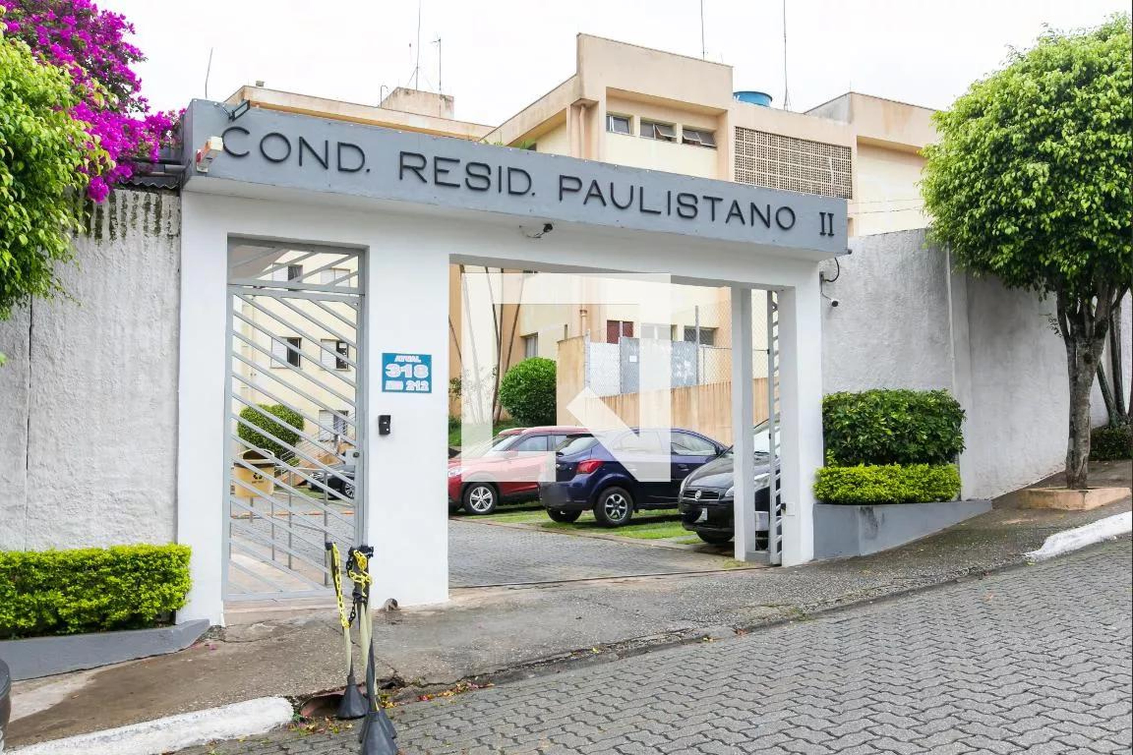 Fachada do Condomínio Residencial Paulistano II