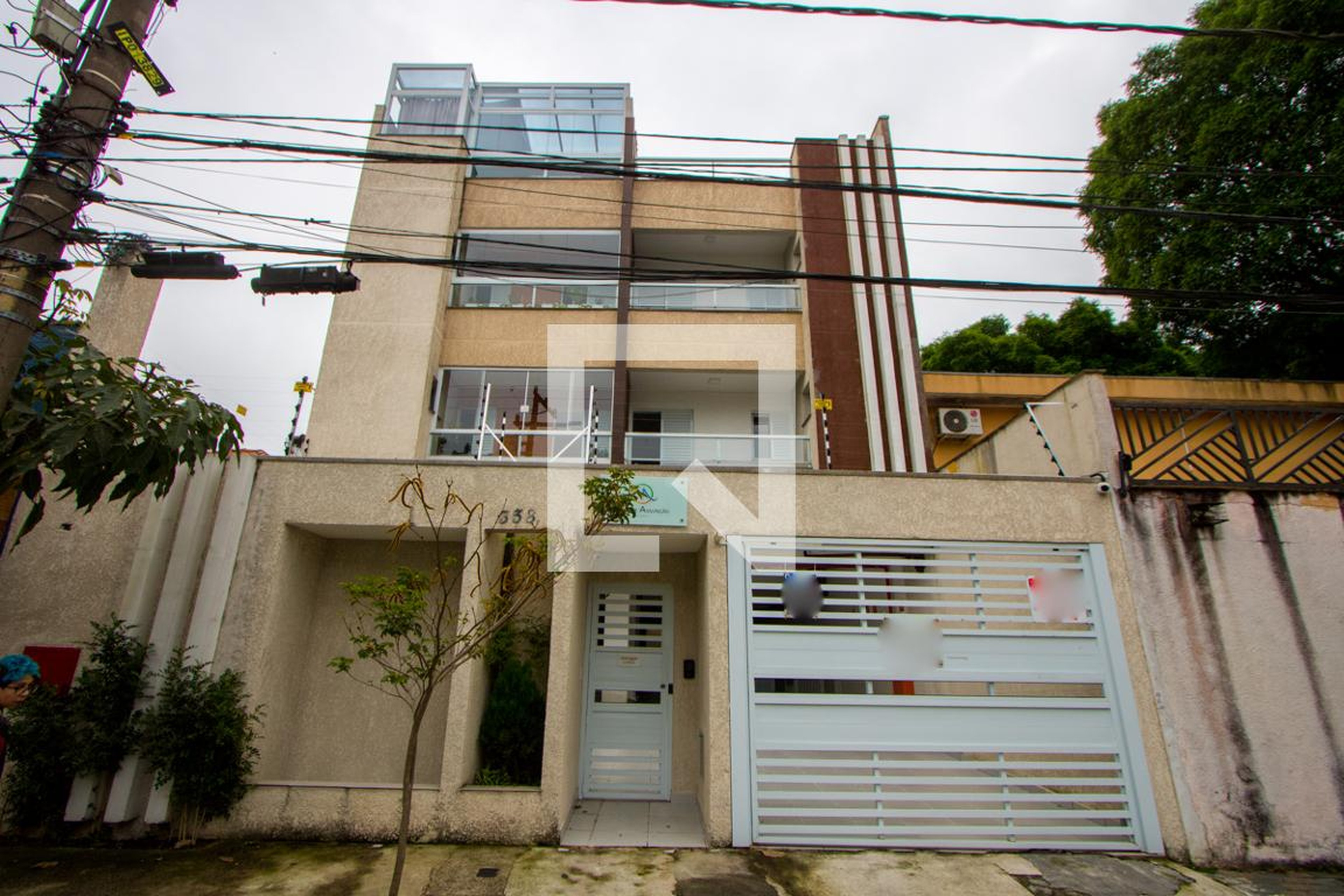 Fachada Condomínio em Avenida da Saudade, 358